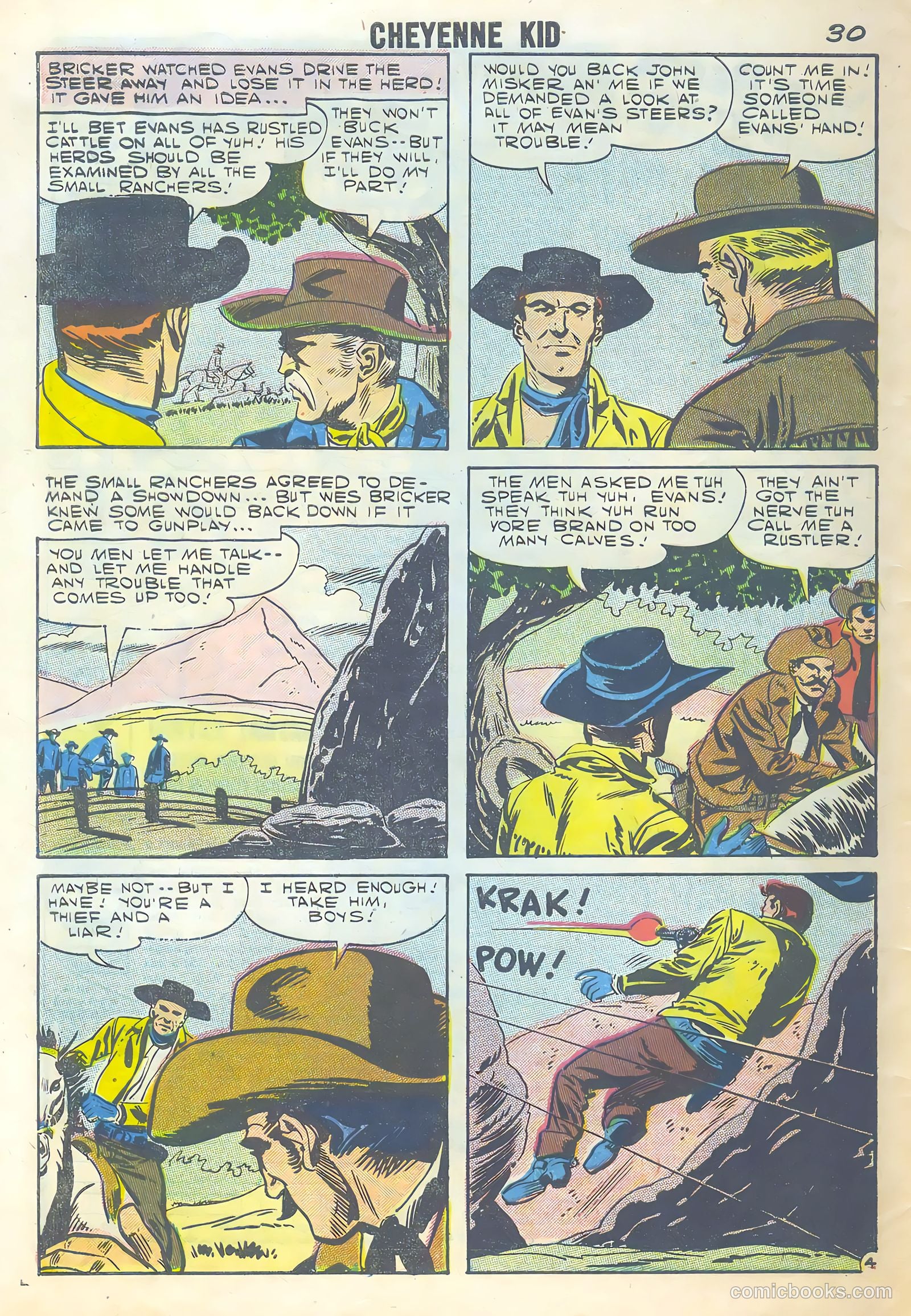 Cheyenne Kid #10 (1957) — page 32 of 36