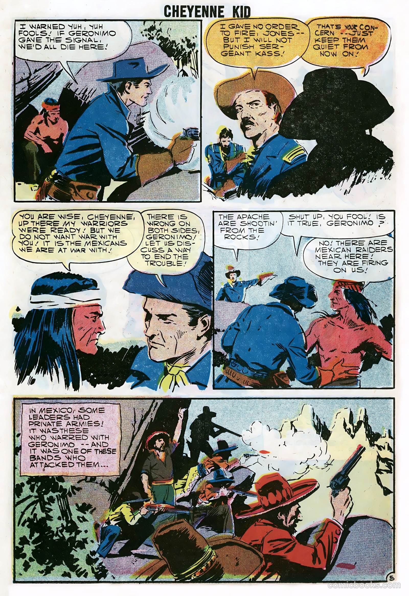 Cheyenne Kid #11 (1958) — page 33 of 68