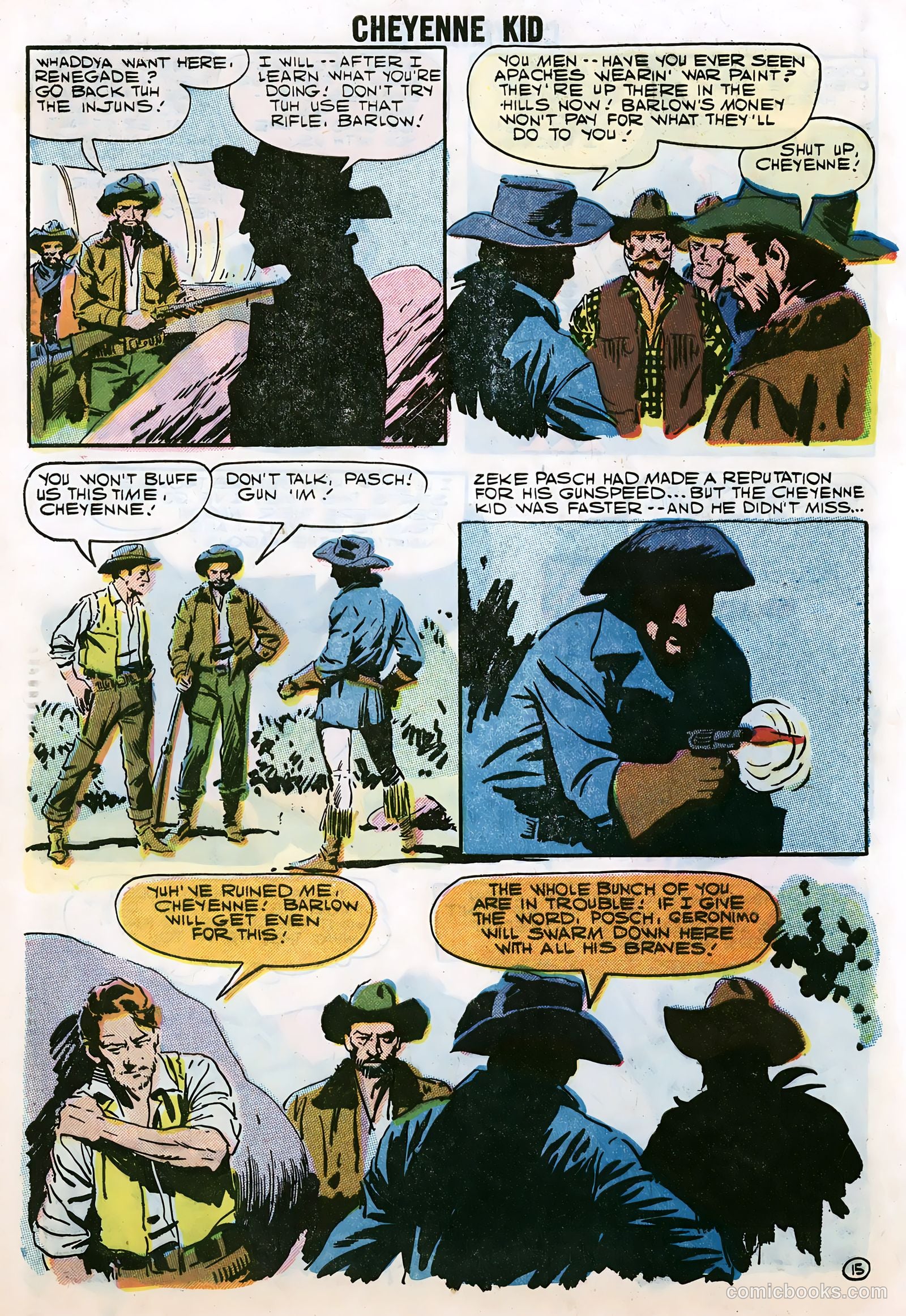 Cheyenne Kid #11 (1958) — page 62 of 68