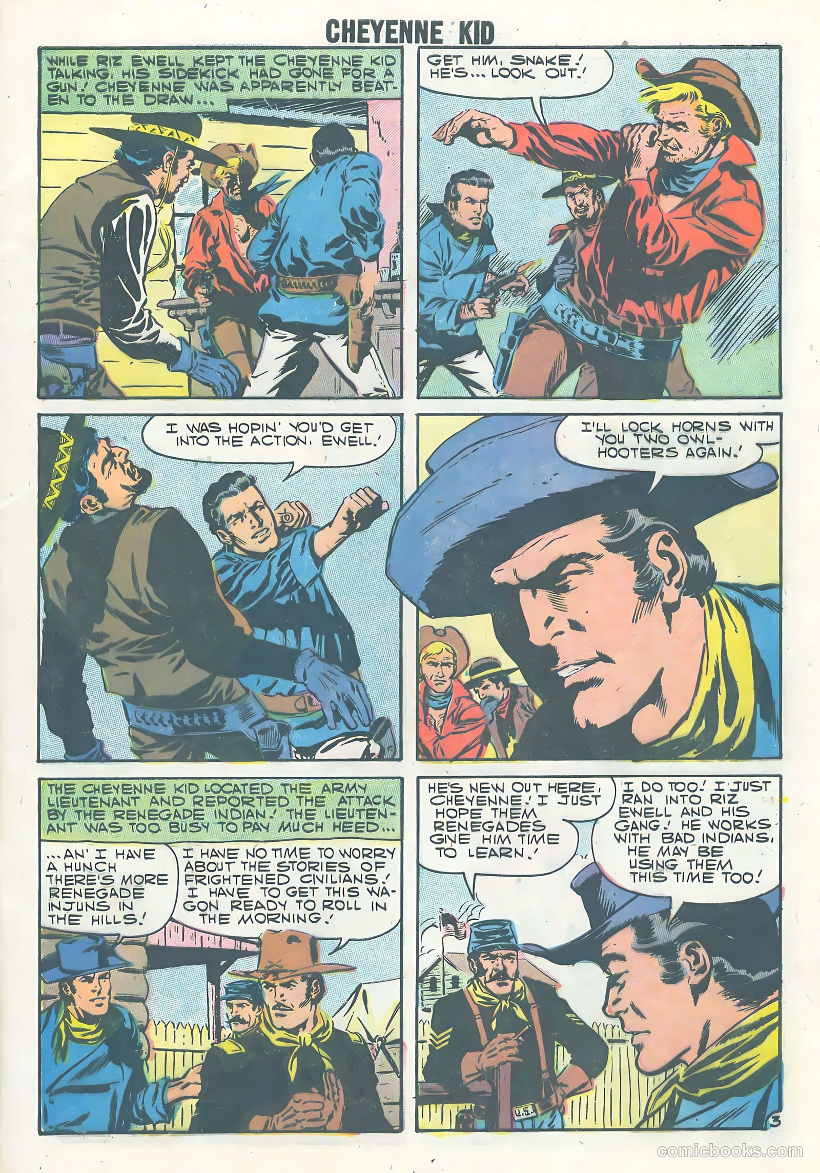 Cheyenne Kid #12 (1958) — page 5 of 36
