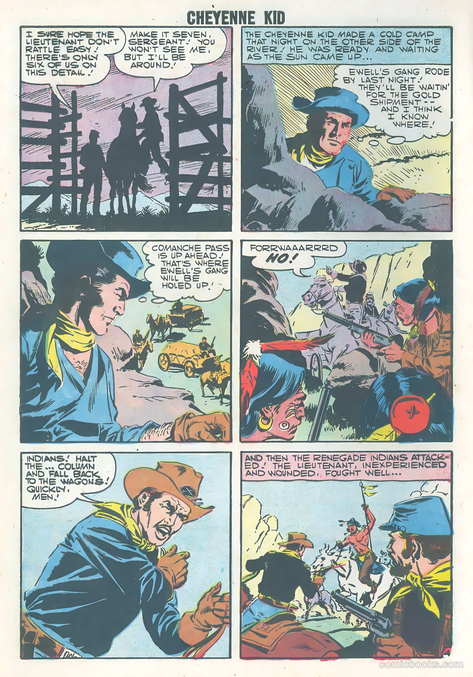 Cheyenne Kid #12 (1958) — page 6 of 36