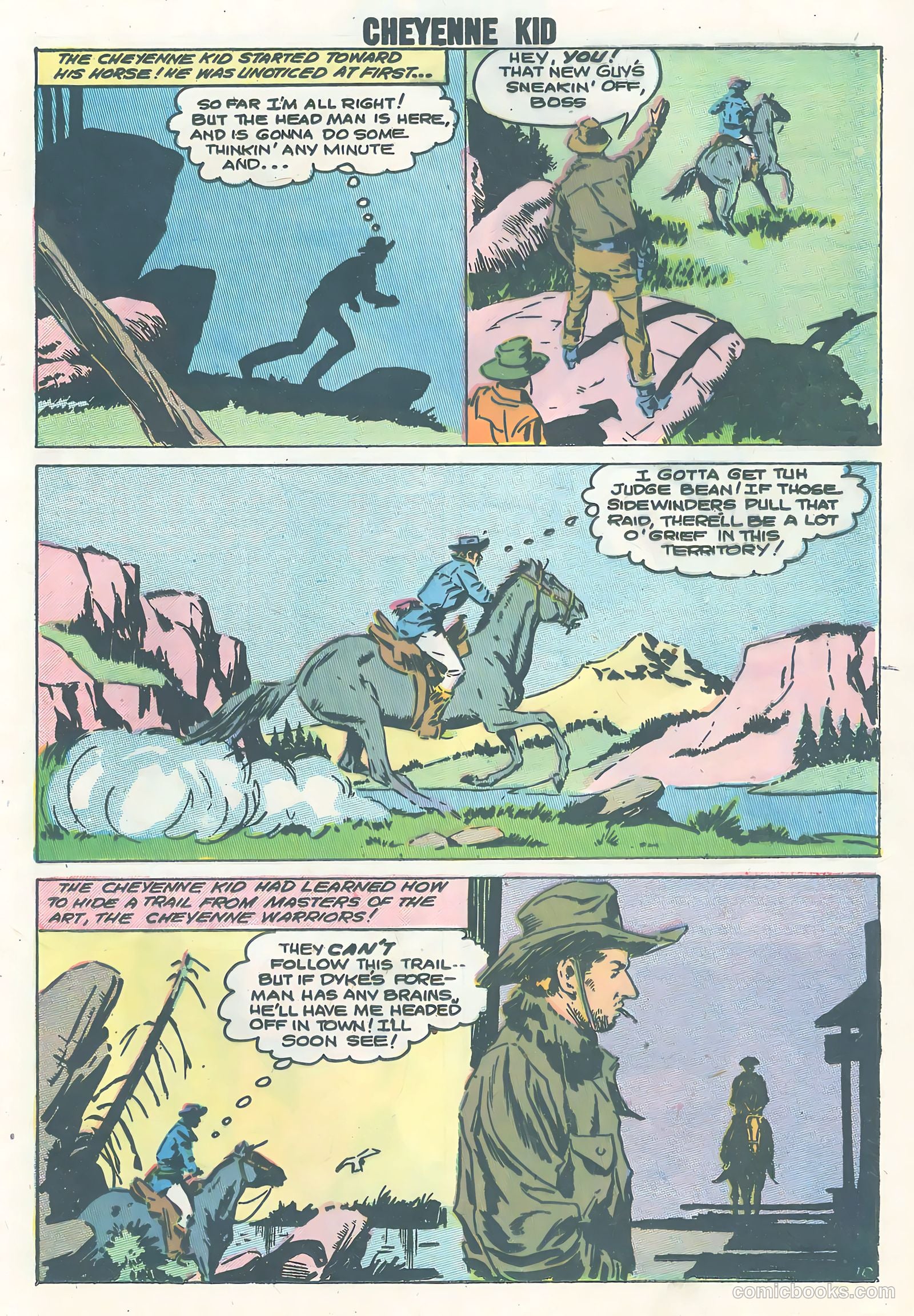 Cheyenne Kid #12 (1958) — page 21 of 36