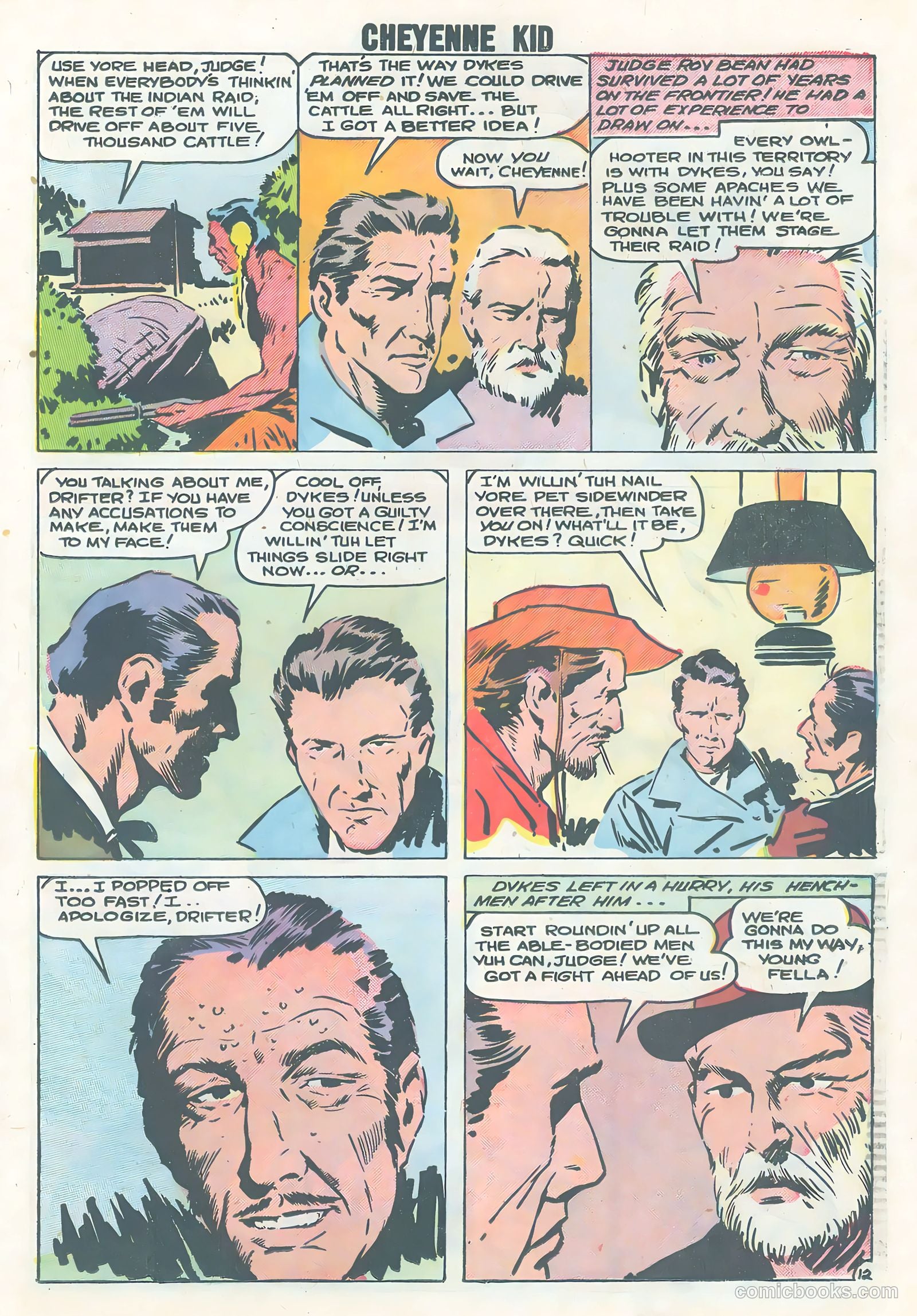 Cheyenne Kid #12 (1958) — page 23 of 36