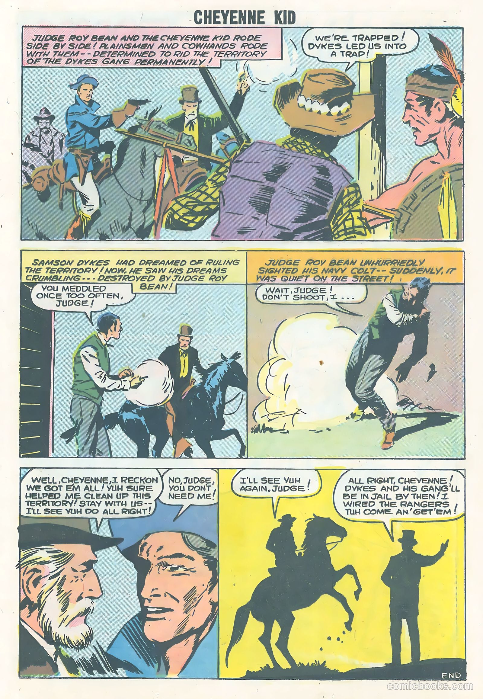 Cheyenne Kid #12 (1958) — page 25 of 36