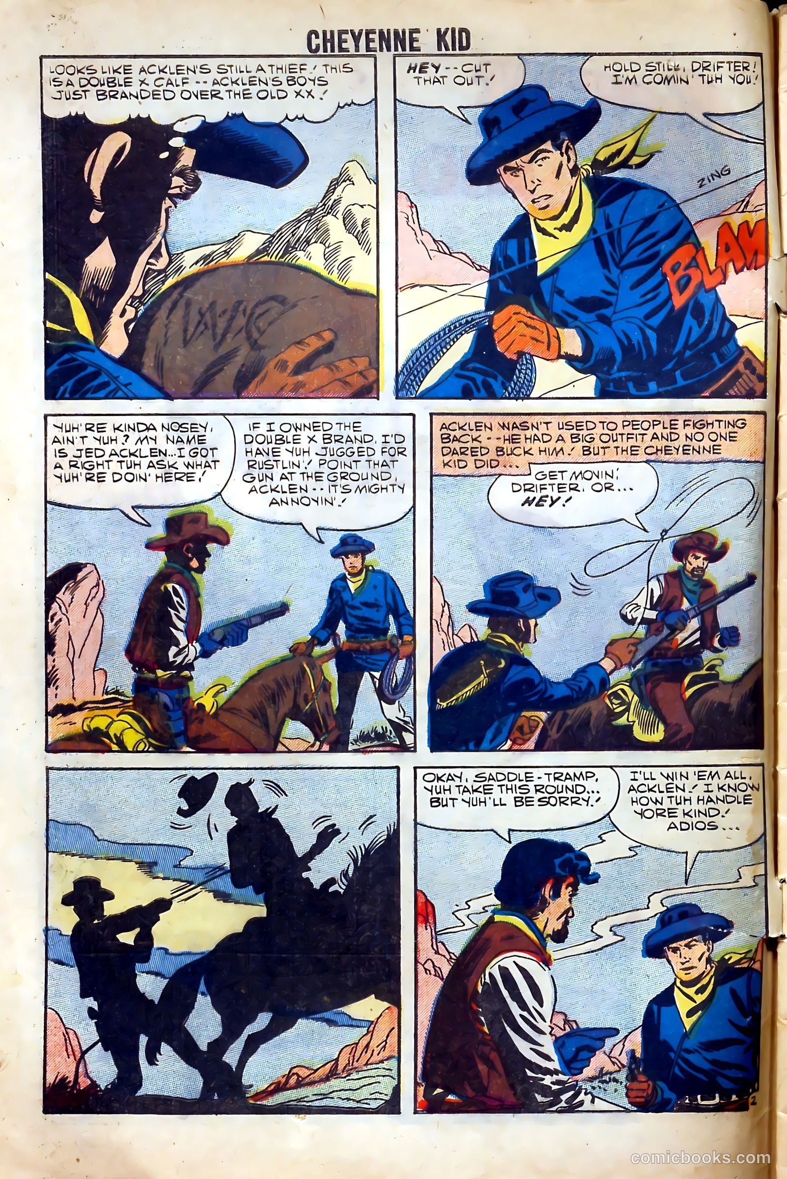Cheyenne Kid #13 (1958) — page 4 of 36