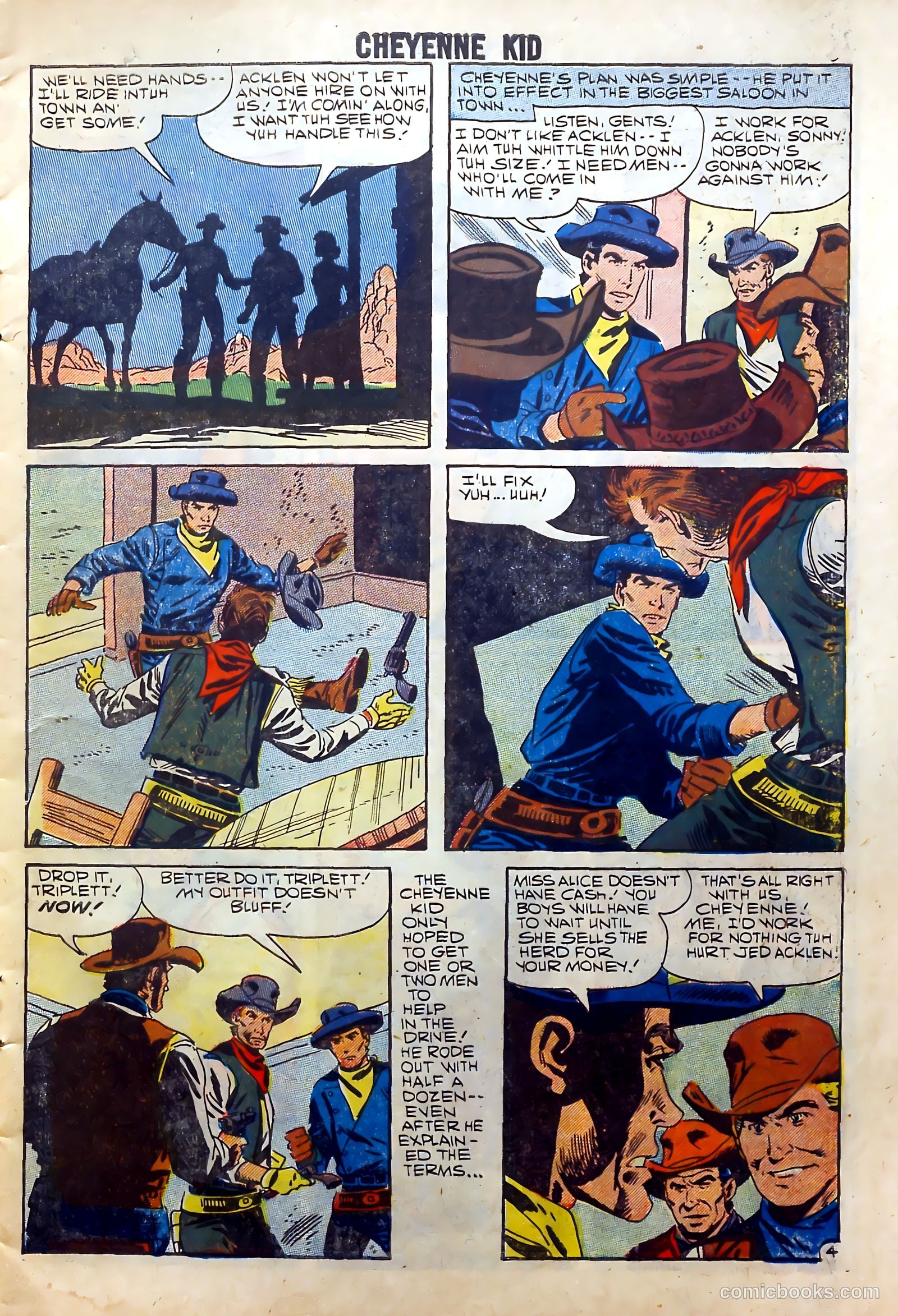 Cheyenne Kid #13 (1958) — page 7 of 36