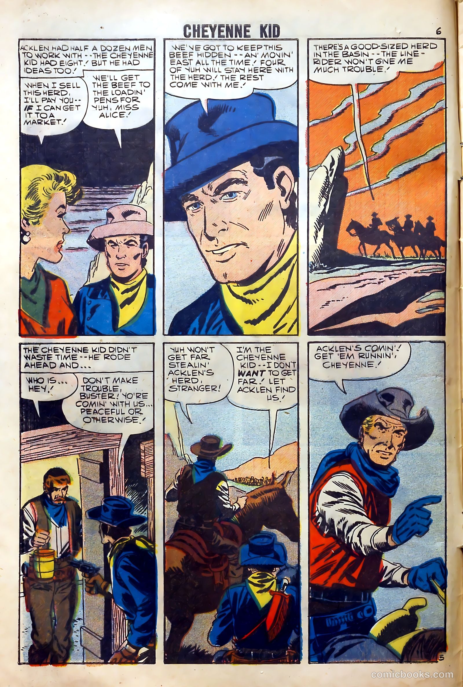 Cheyenne Kid #13 (1958) — page 8 of 36