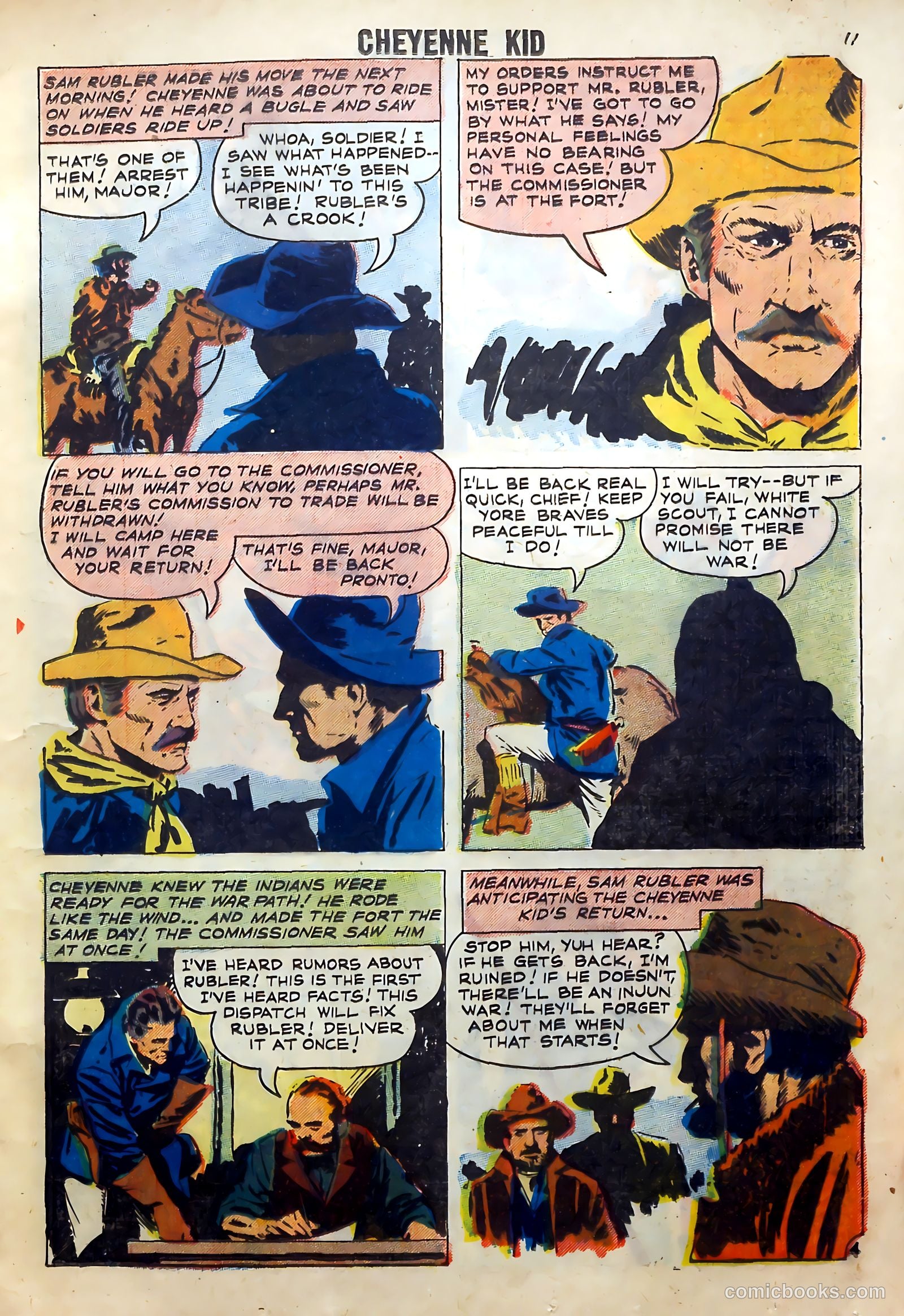 Cheyenne Kid #13 (1958) — page 13 of 36