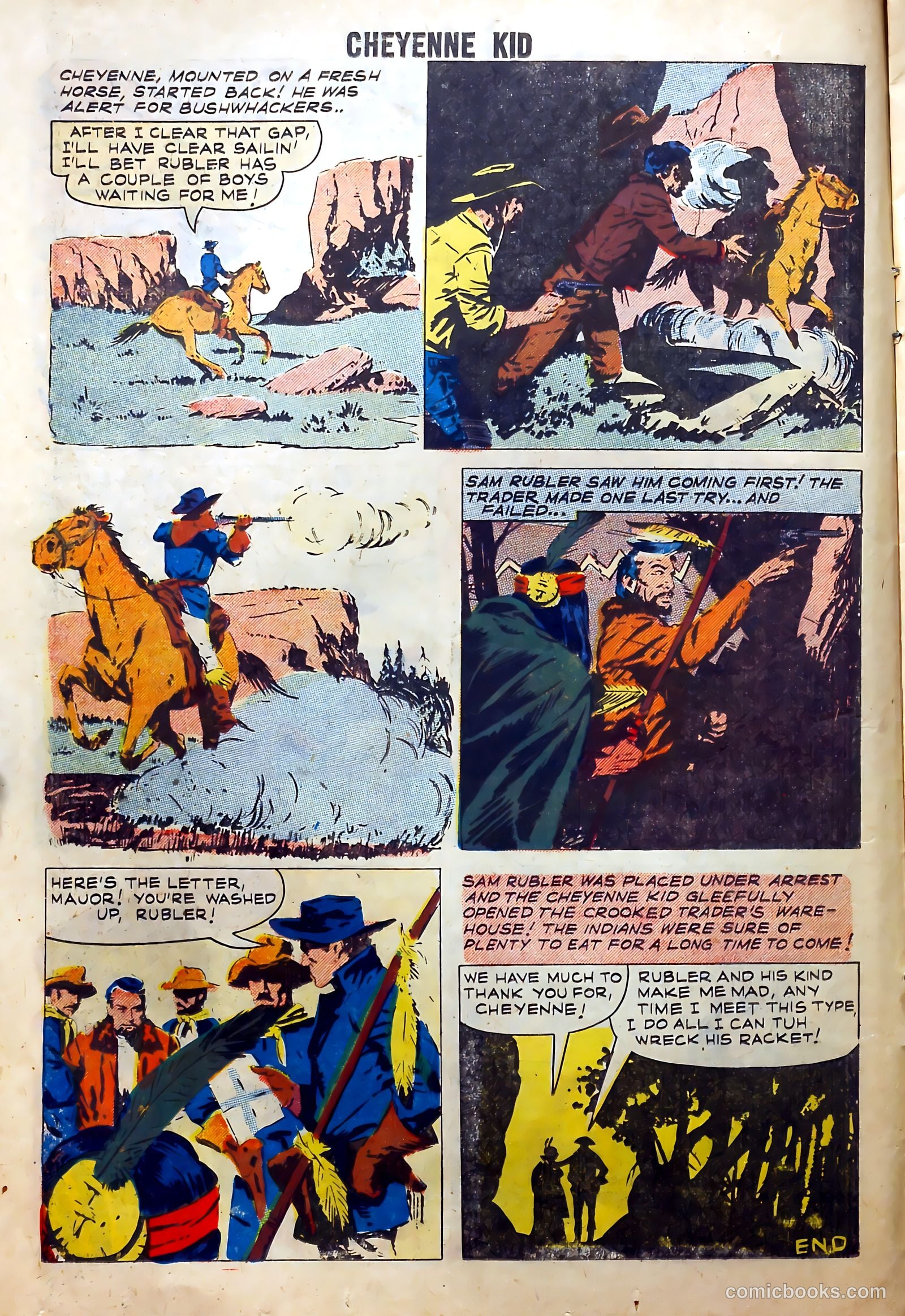 Cheyenne Kid #13 (1958) — page 14 of 36