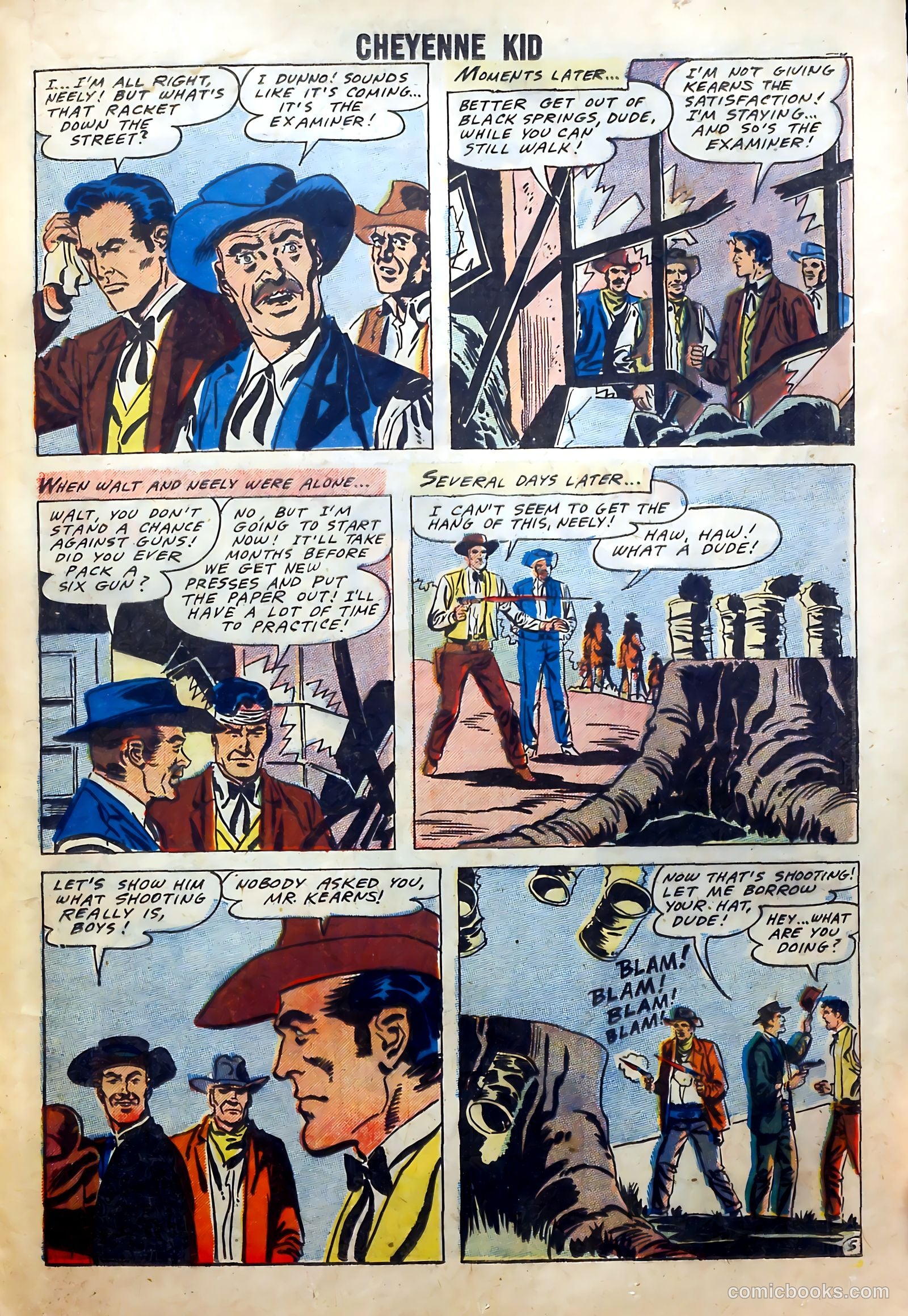 Cheyenne Kid #13 (1958) — page 25 of 36