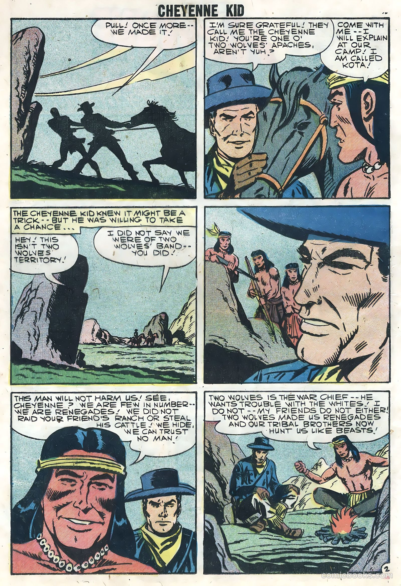 Cheyenne Kid #14 (1958) — page 20 of 36