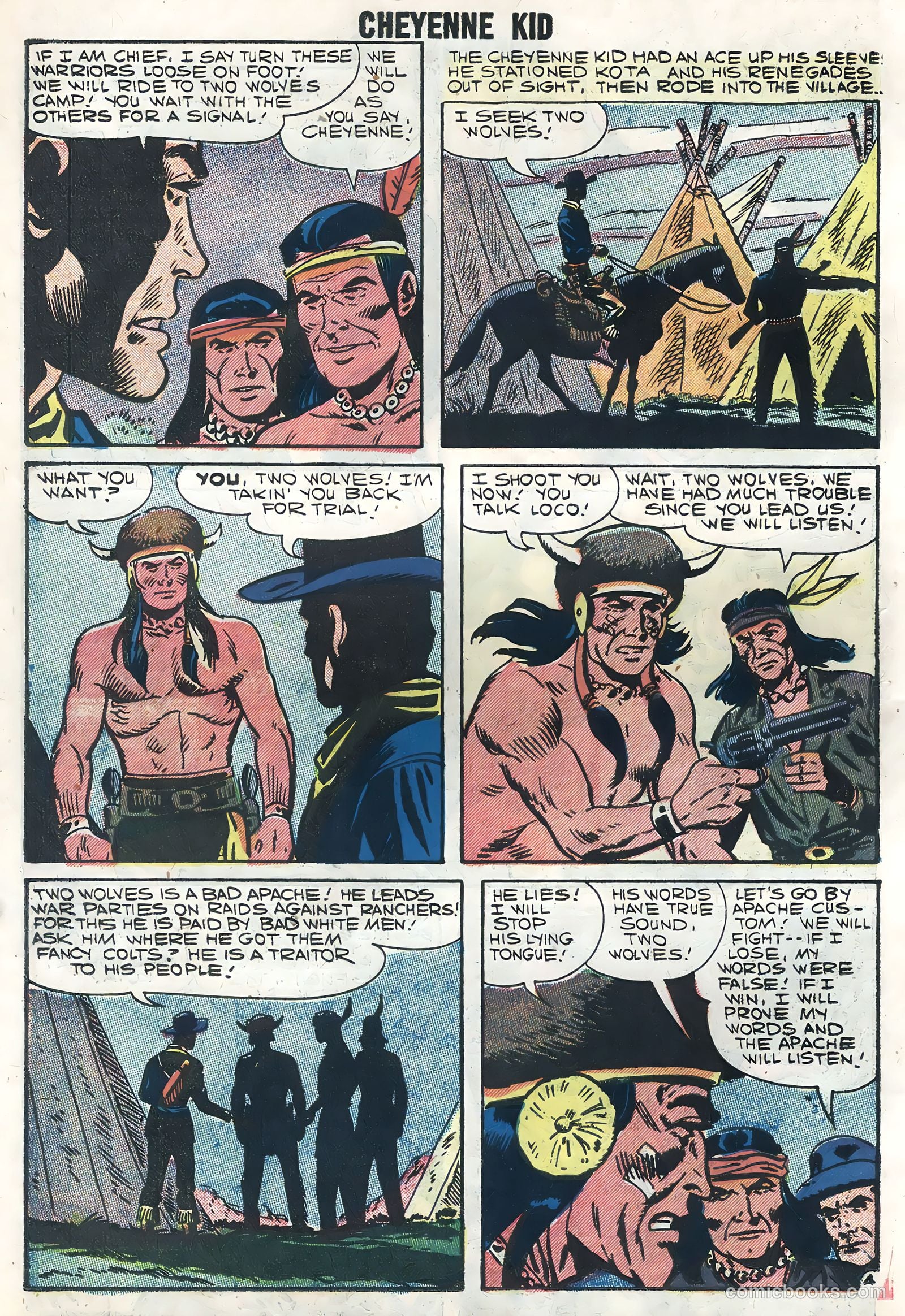 Cheyenne Kid #14 (1958) — page 22 of 36
