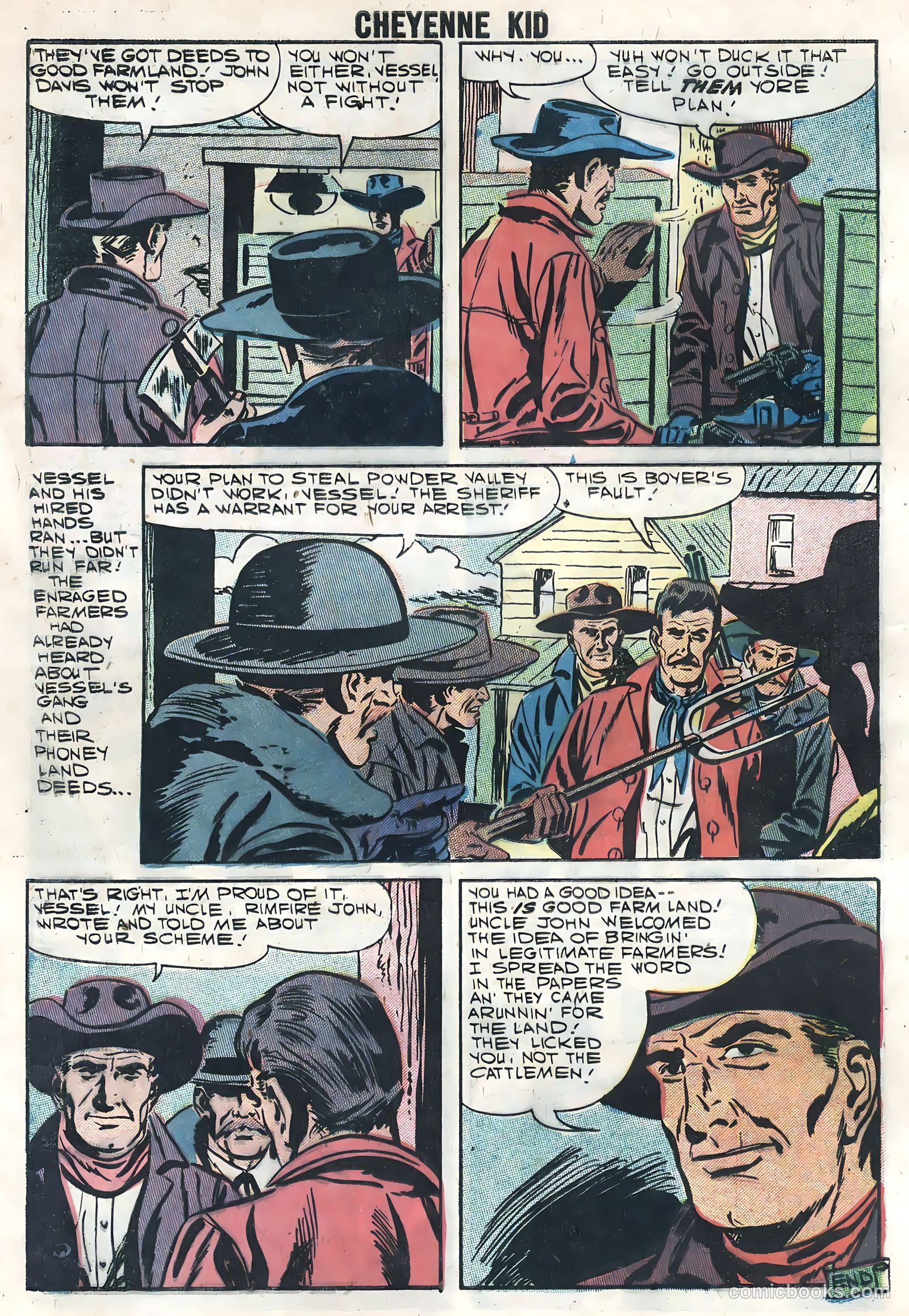 Cheyenne Kid #14 (1958) — page 32 of 36