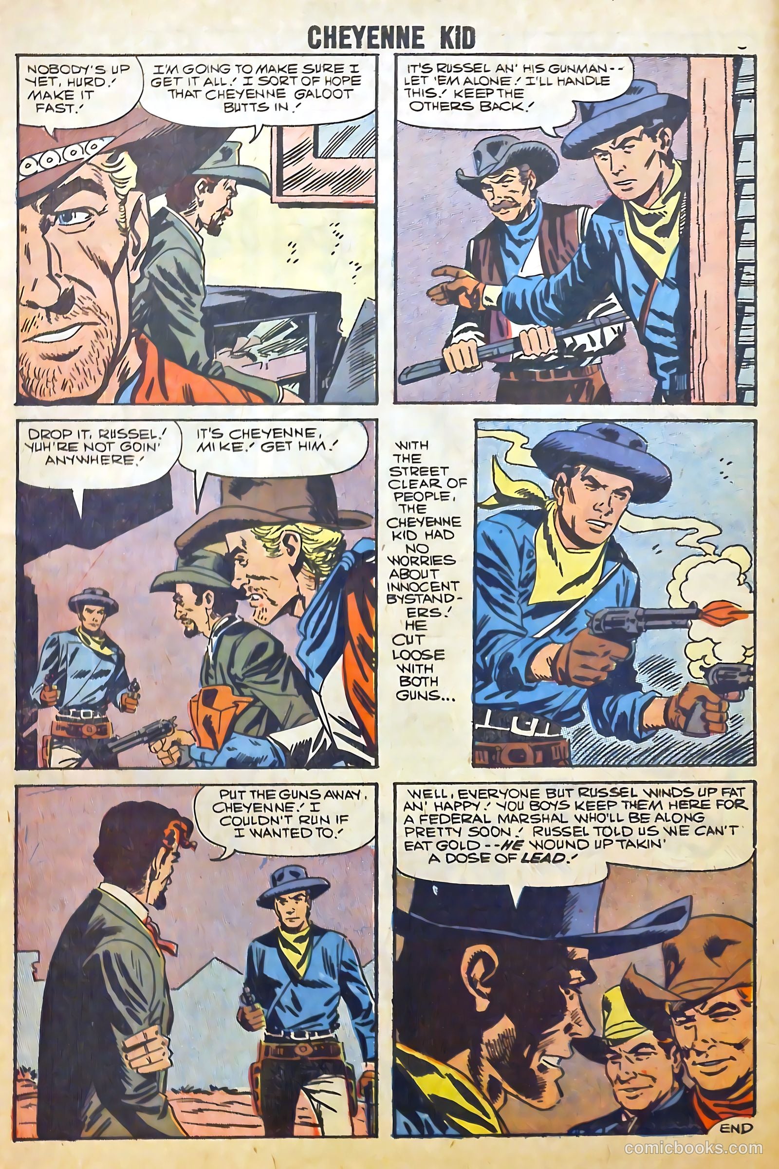 Cheyenne Kid #15 (1959) — page 10 of 36