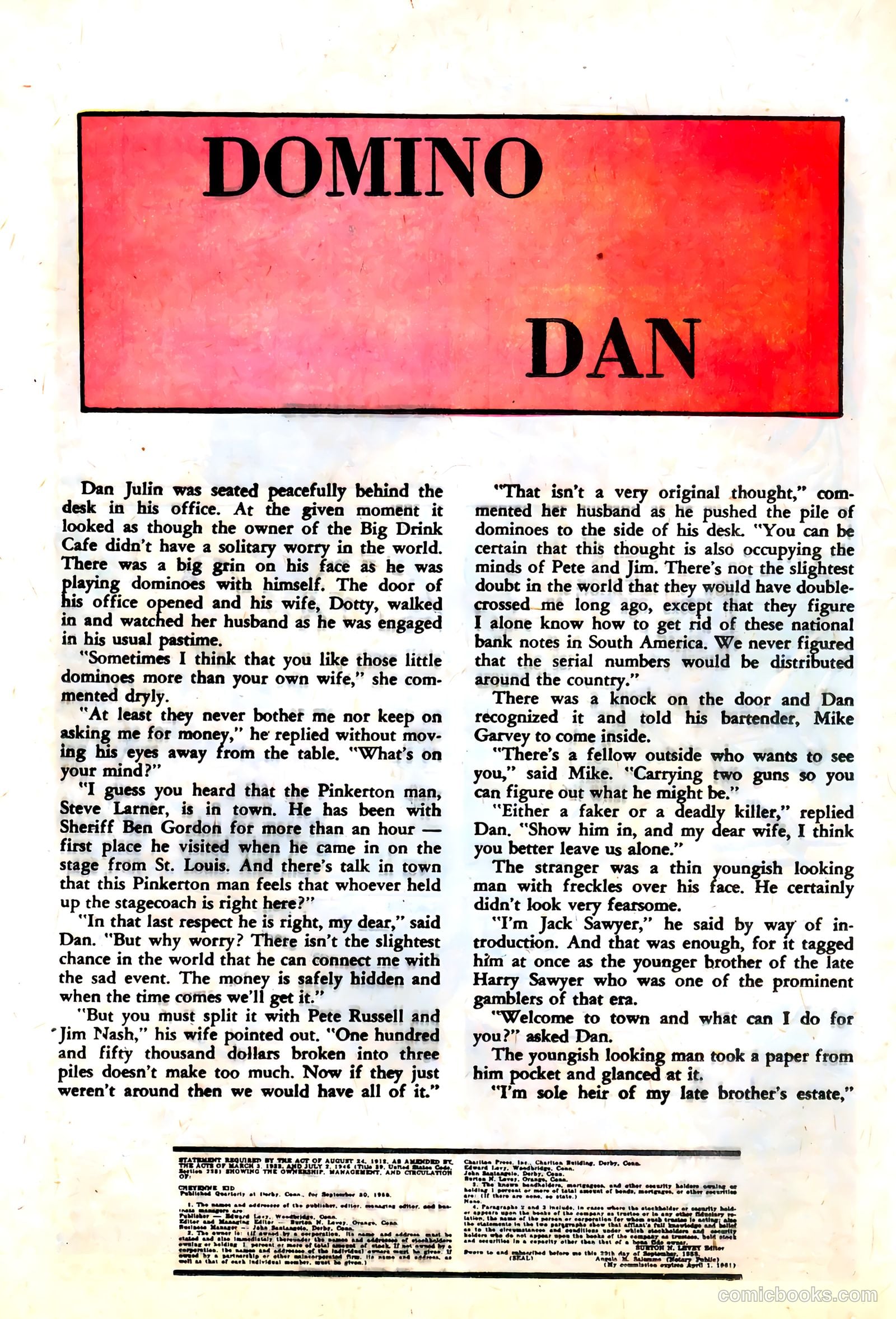 Cheyenne Kid #17 (1959) — page 20 of 36