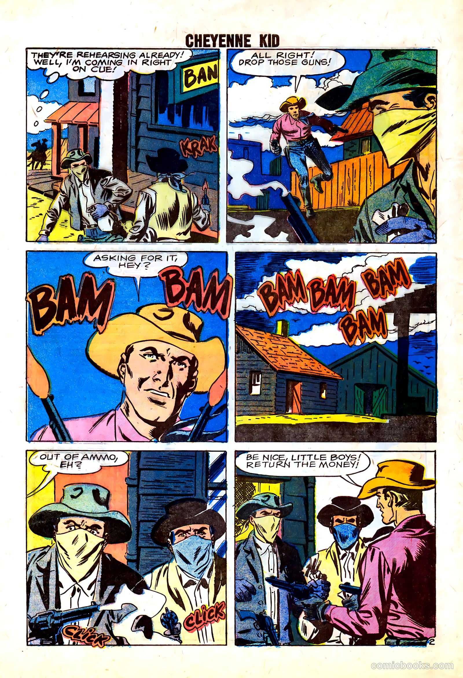 Cheyenne Kid #17 (1959) — page 32 of 36
