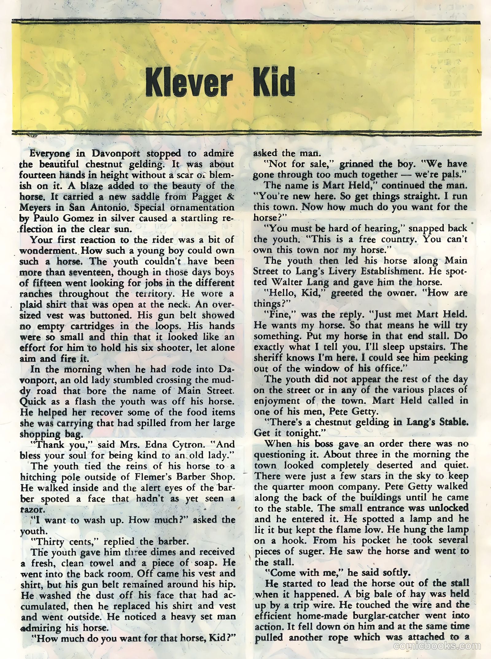 Cheyenne Kid #18 (1959) — page 20 of 36