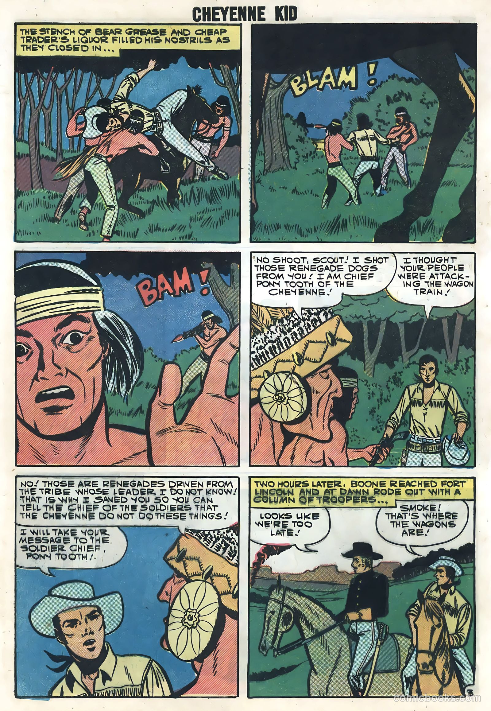 Cheyenne Kid #18 (1959) — page 28 of 36