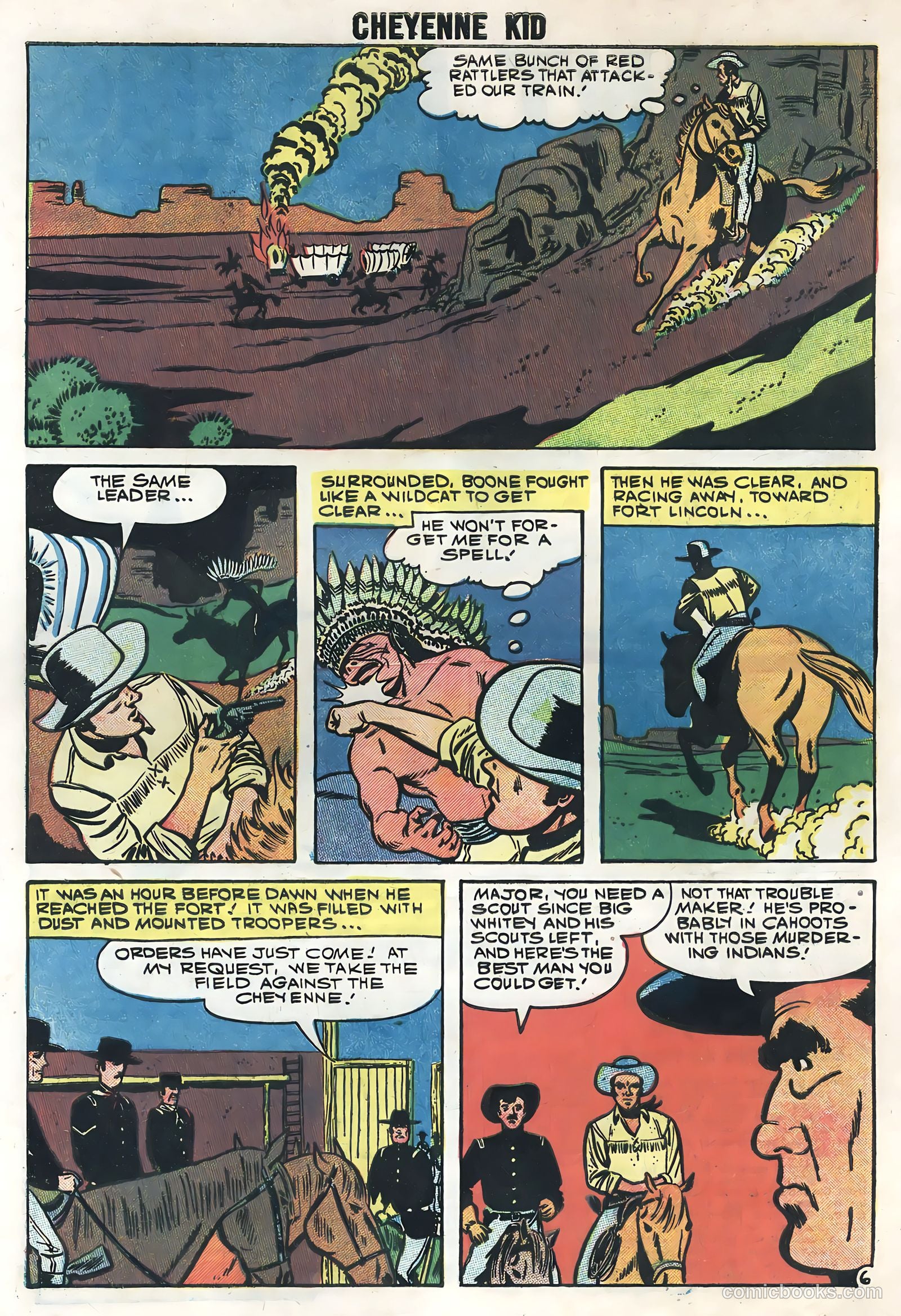 Cheyenne Kid #18 (1959) — page 32 of 36