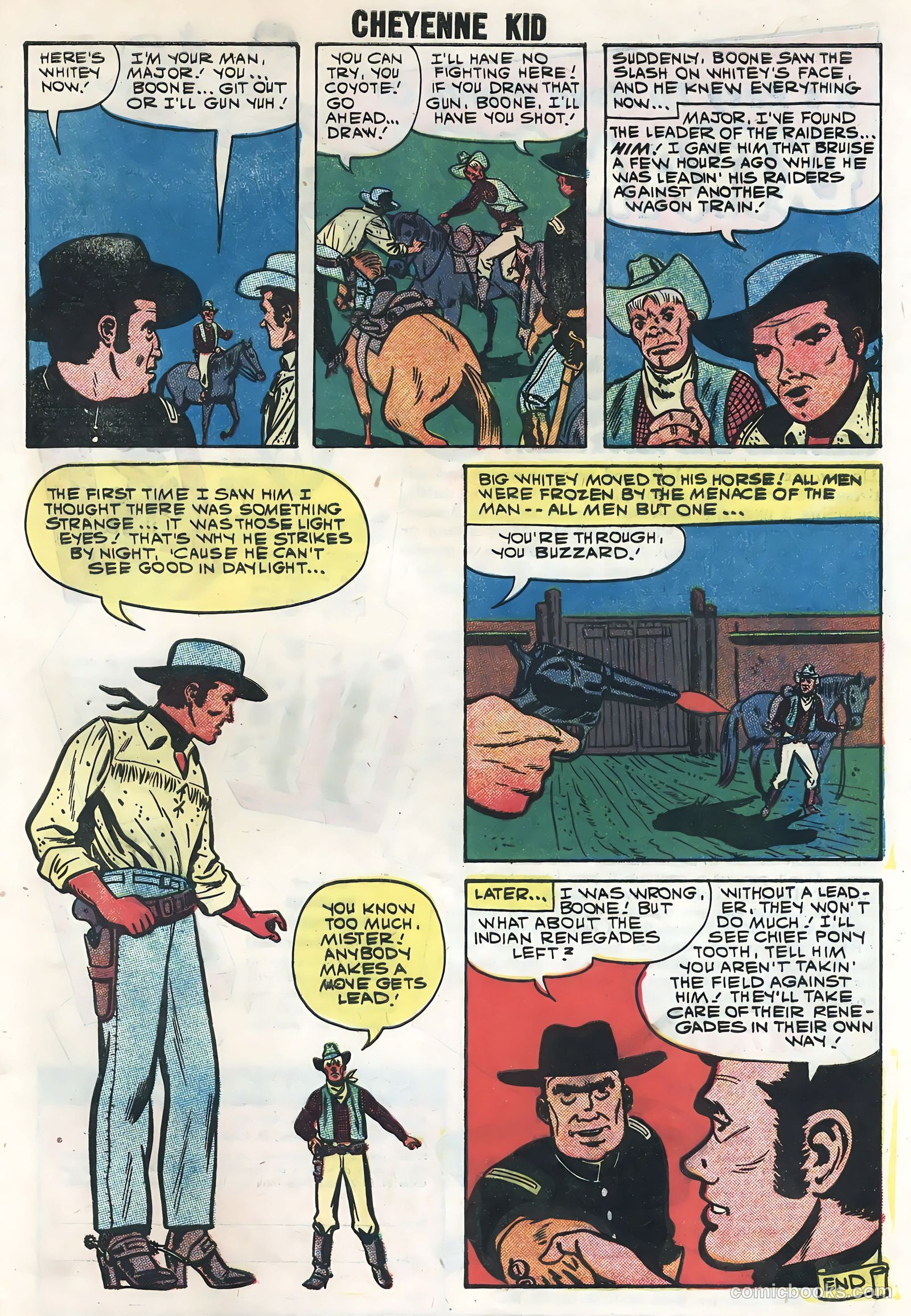 Cheyenne Kid #18 (1959) — page 33 of 36