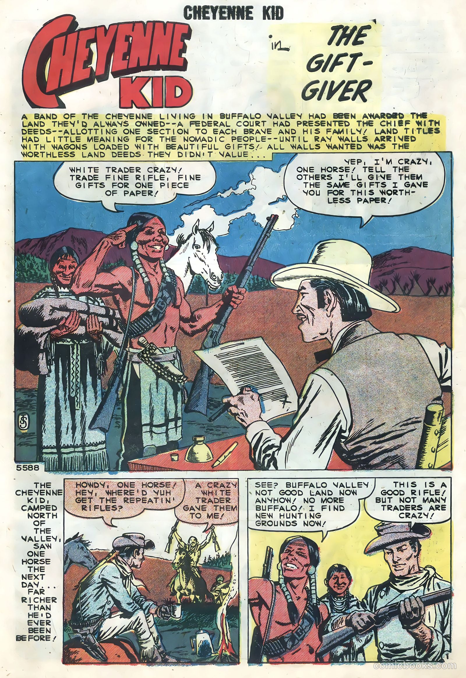 Cheyenne Kid #19 (1959) — page 27 of 36