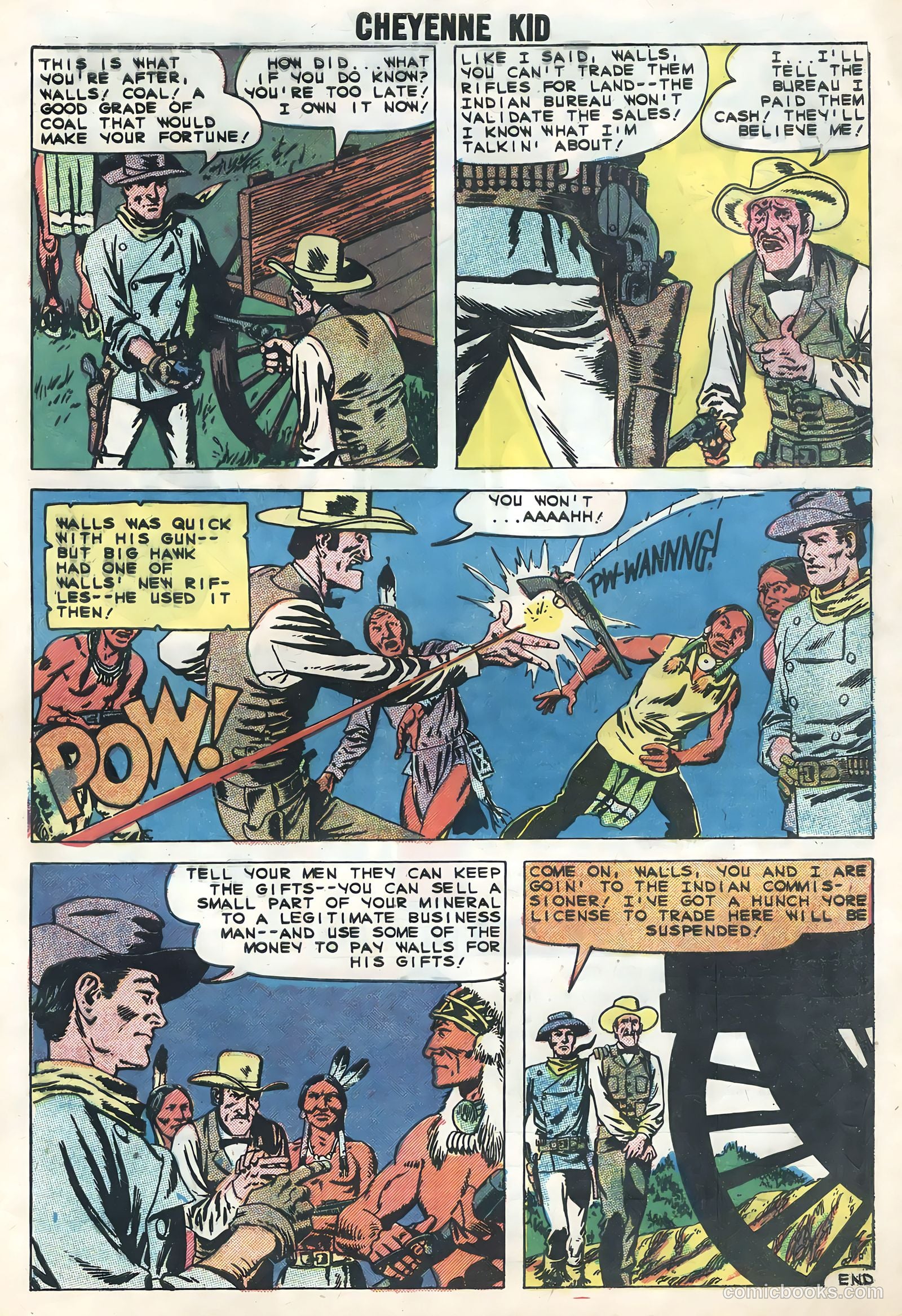 Cheyenne Kid #19 (1959) — page 33 of 36