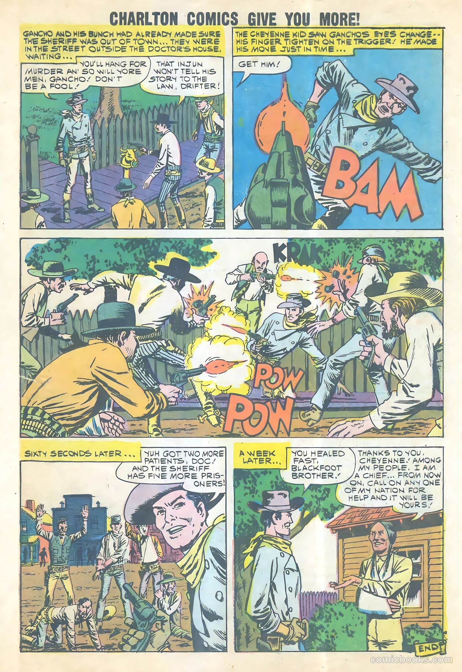 Cheyenne Kid #20 (1960) — page 32 of 33