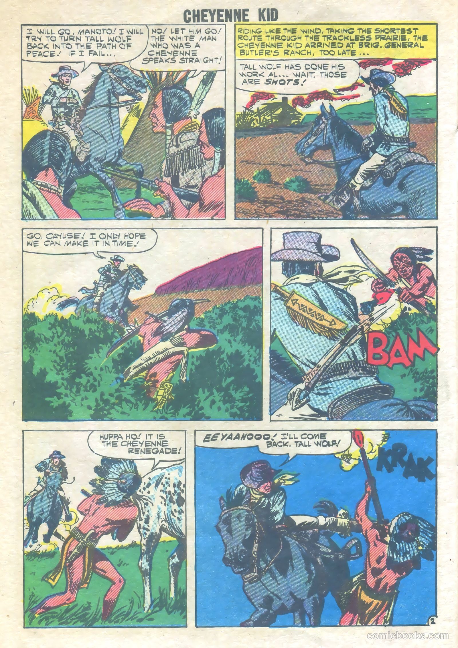 Cheyenne Kid #22 (1960) — page 10 of 36