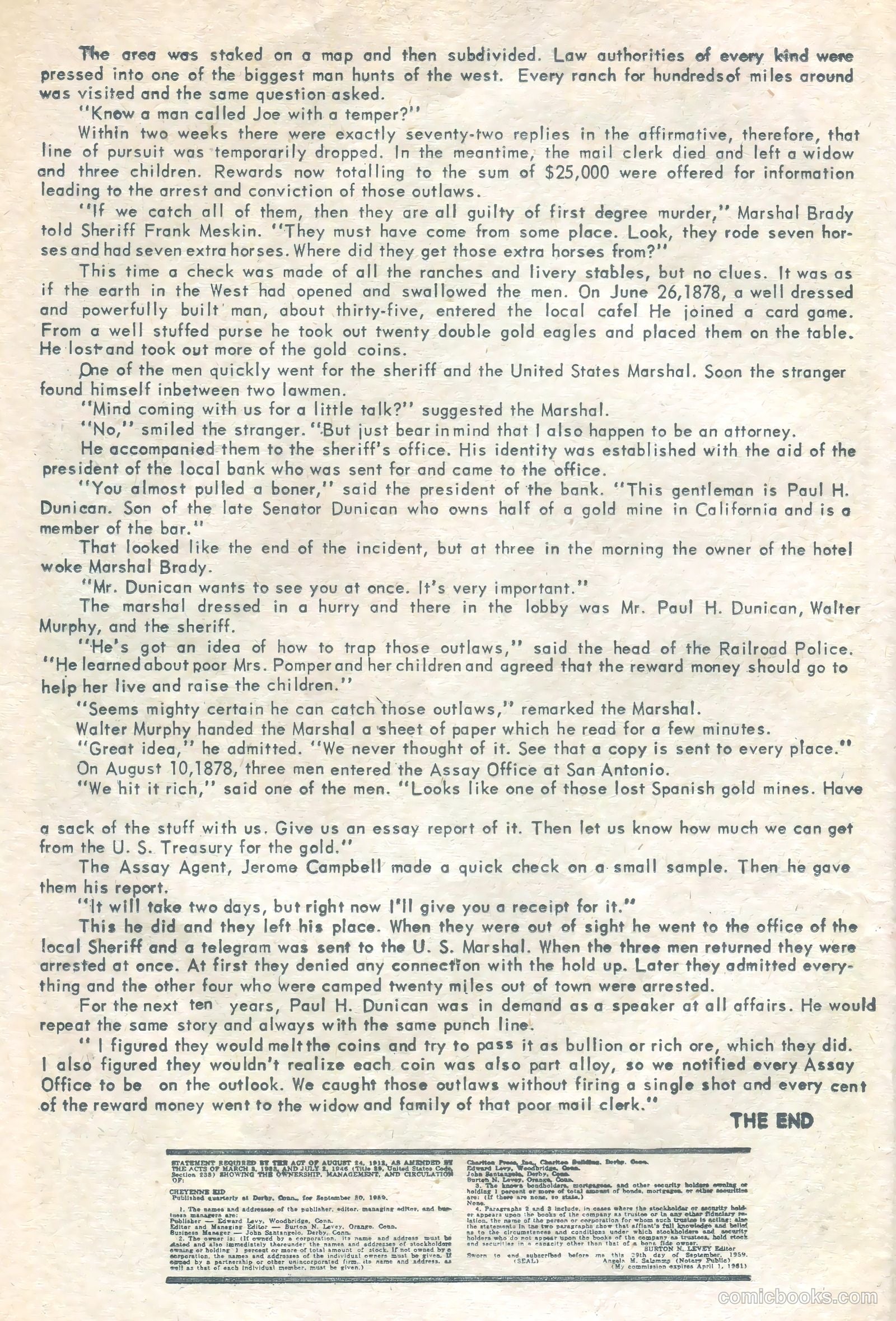 Cheyenne Kid #22 (1960) — page 26 of 36