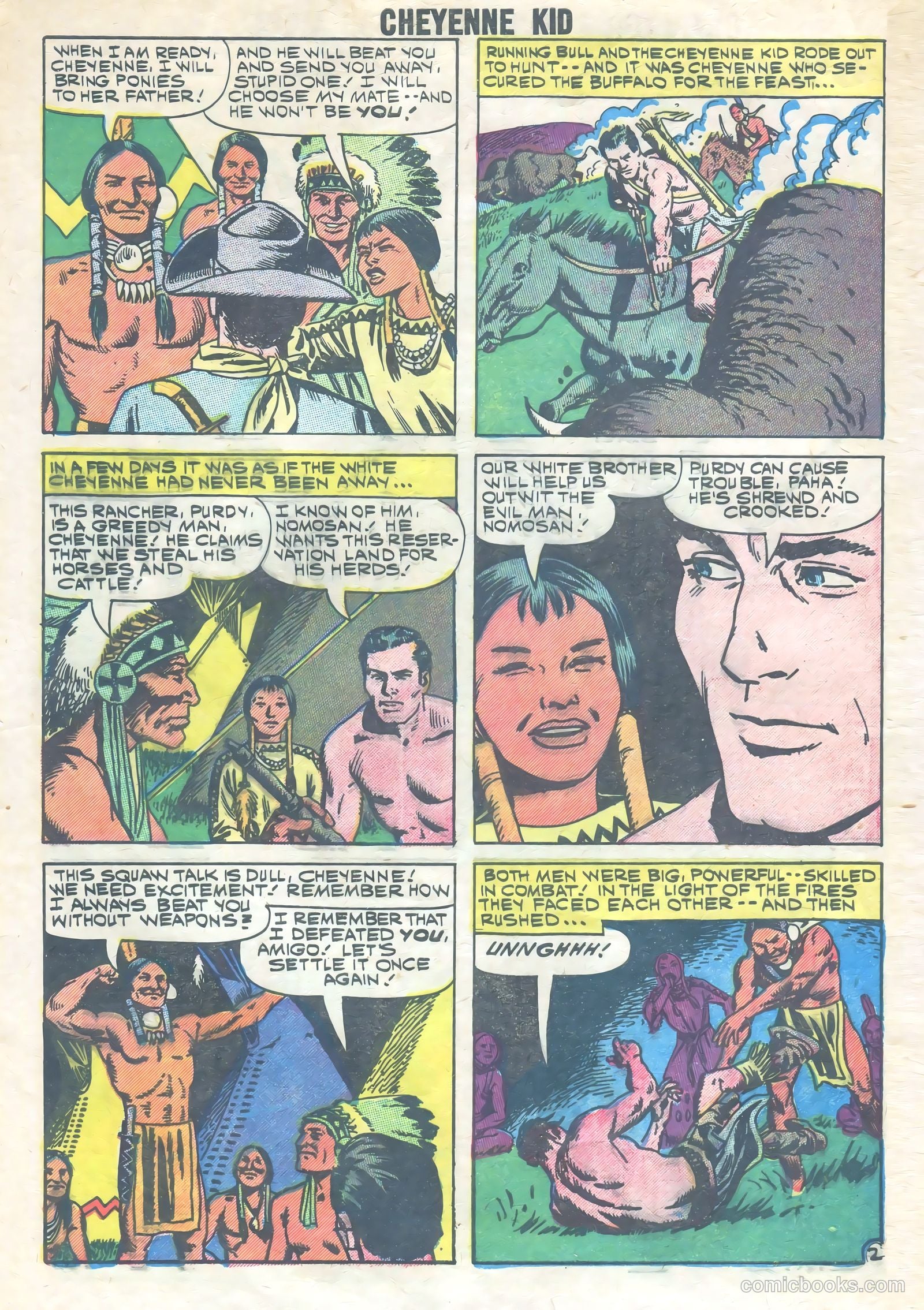 Cheyenne Kid #22 (1960) — page 28 of 36