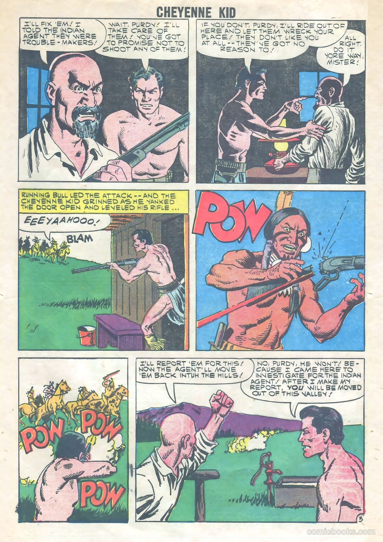 Cheyenne Kid #22 (1960) — page 32 of 36