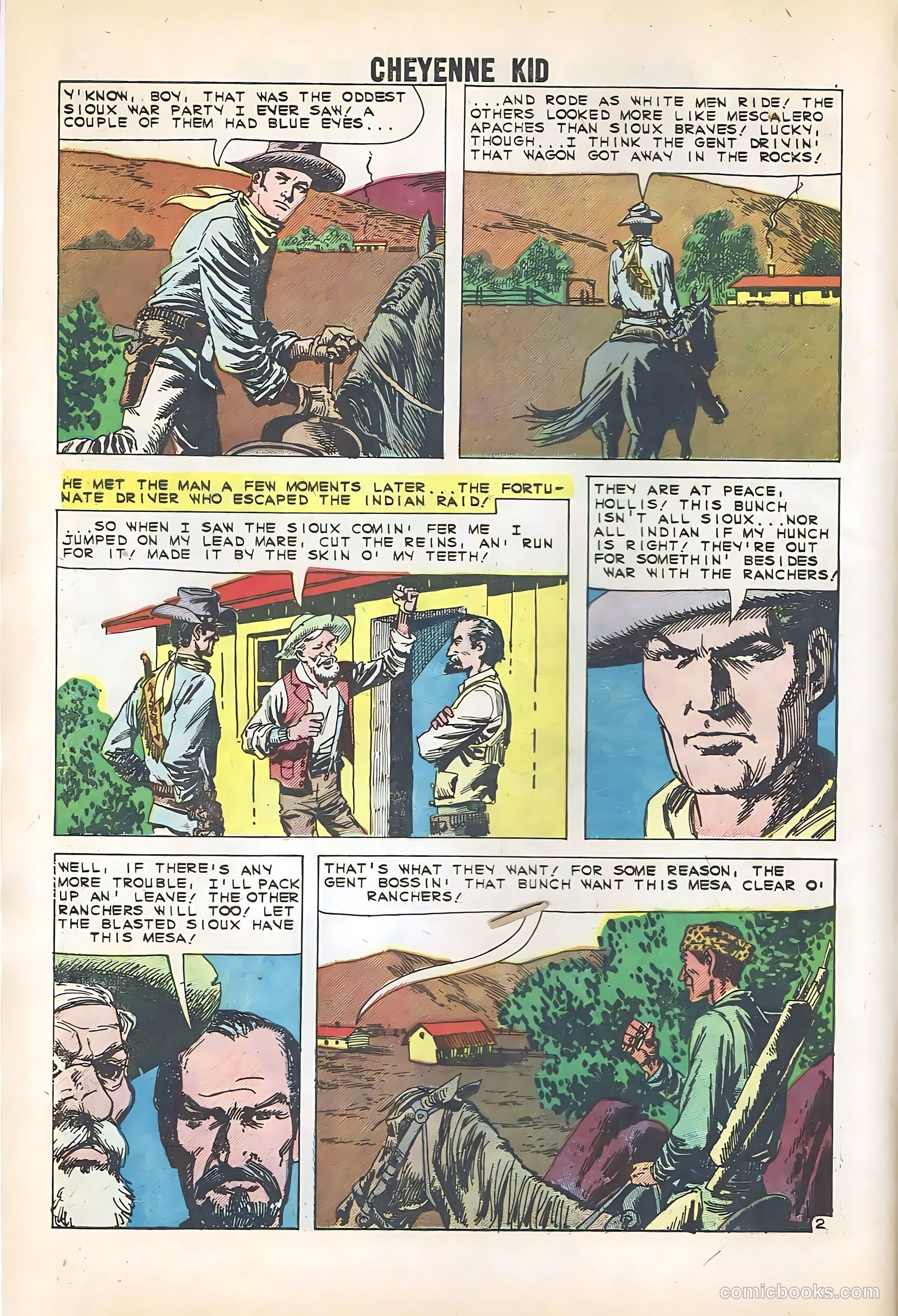 Cheyenne Kid #23 (1960) — page 4 of 36