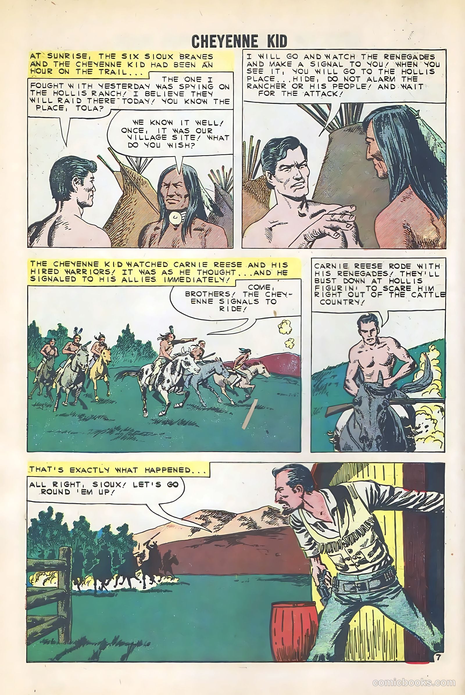 Cheyenne Kid #23 (1960) — page 10 of 36