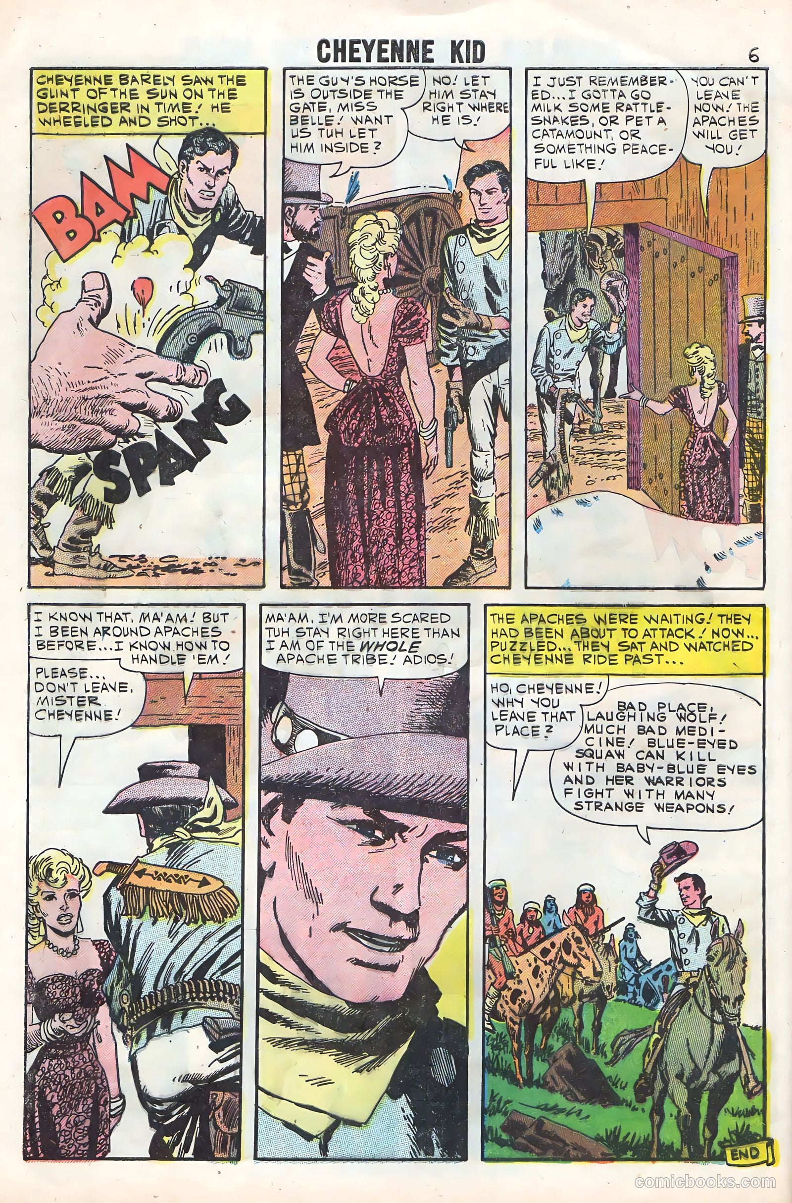 Cheyenne Kid #24 (1960) — page 8 of 36