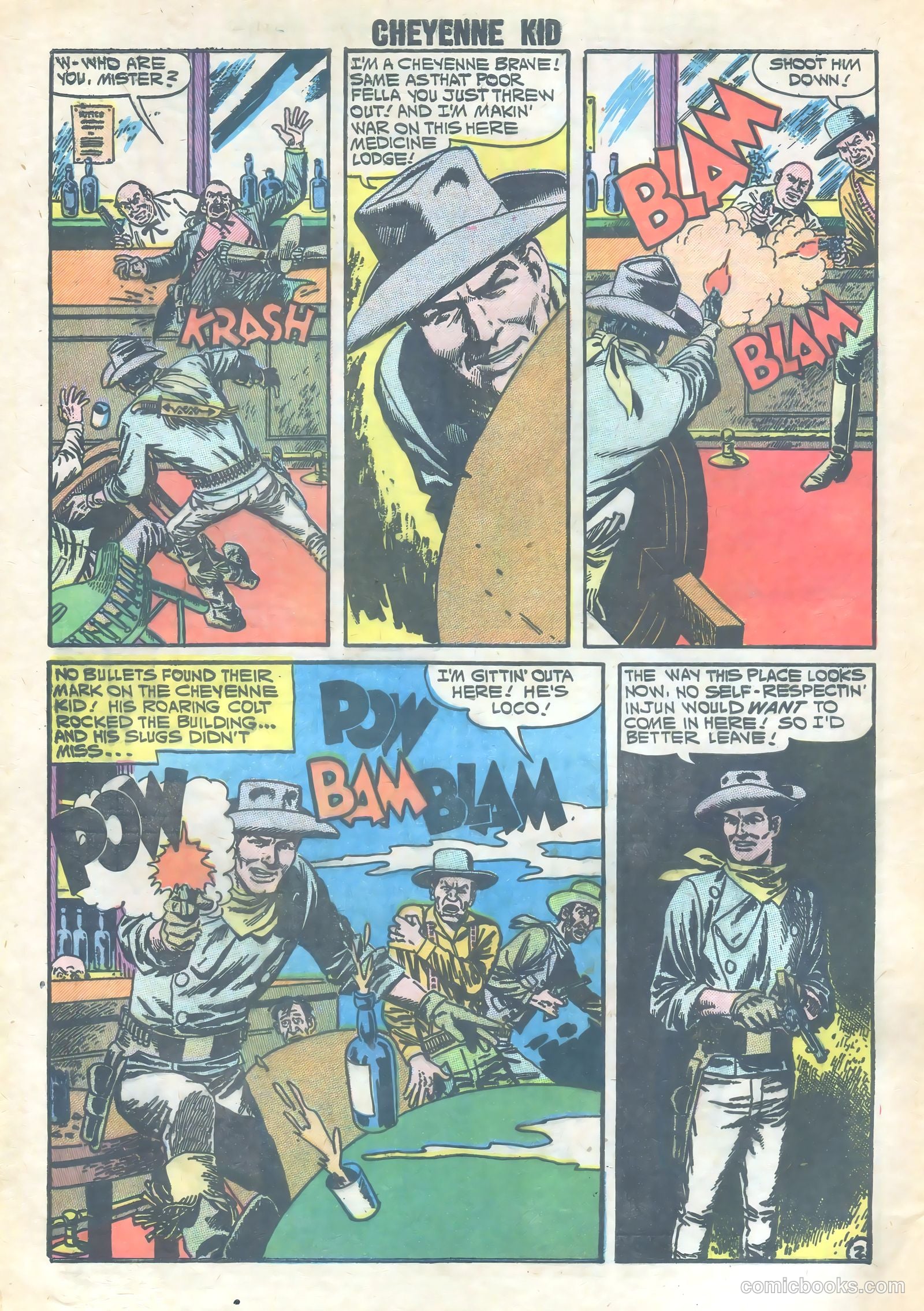 Cheyenne Kid #25 (1960) — page 4 of 36