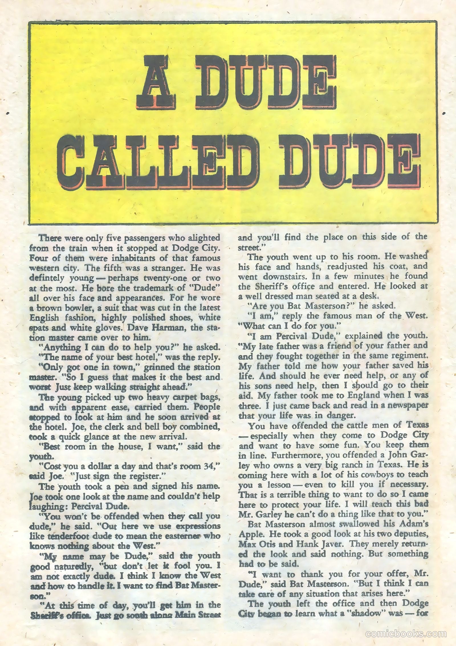 Cheyenne Kid #25 (1960) — page 20 of 36