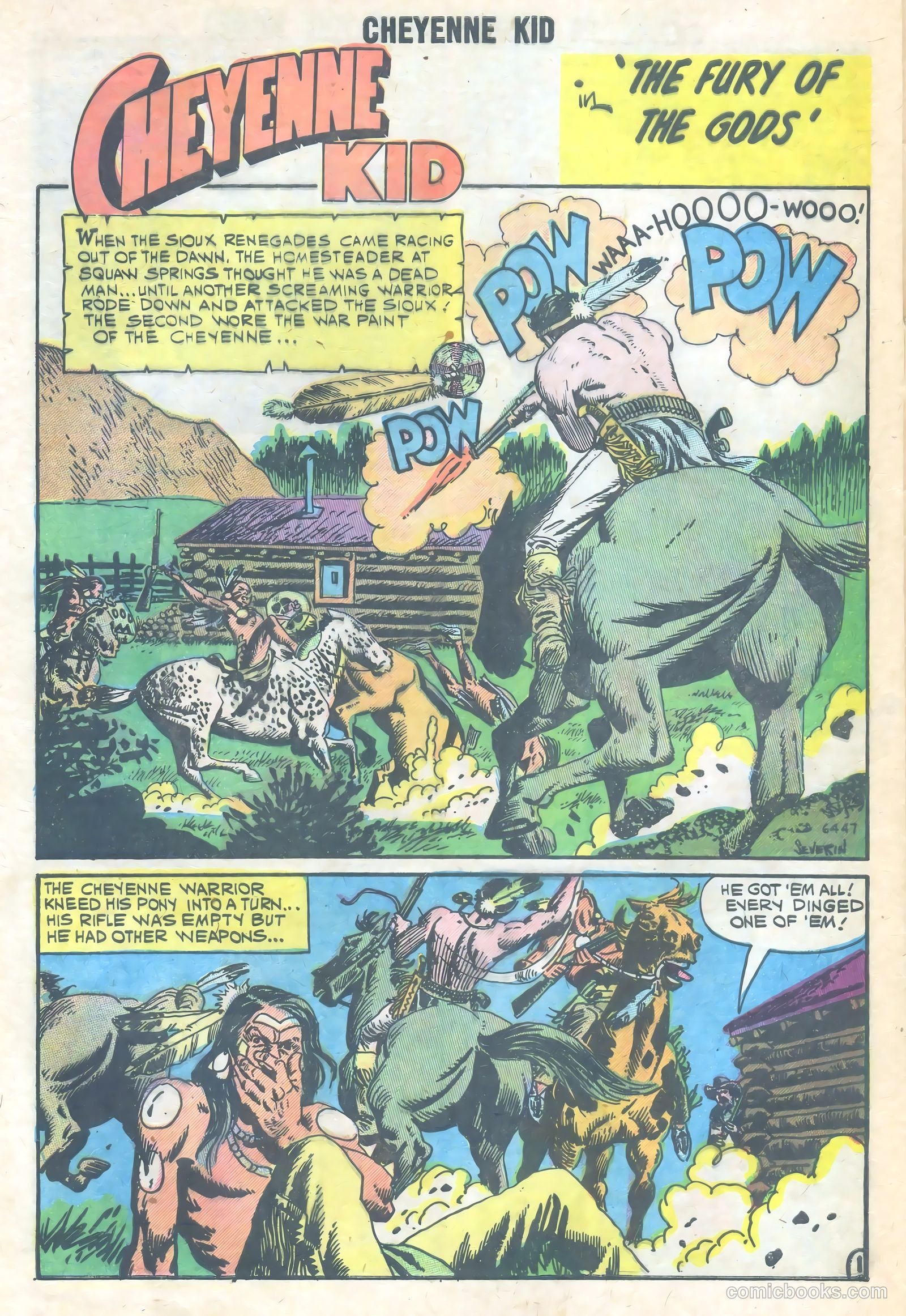 Cheyenne Kid #25 (1960) — page 28 of 36