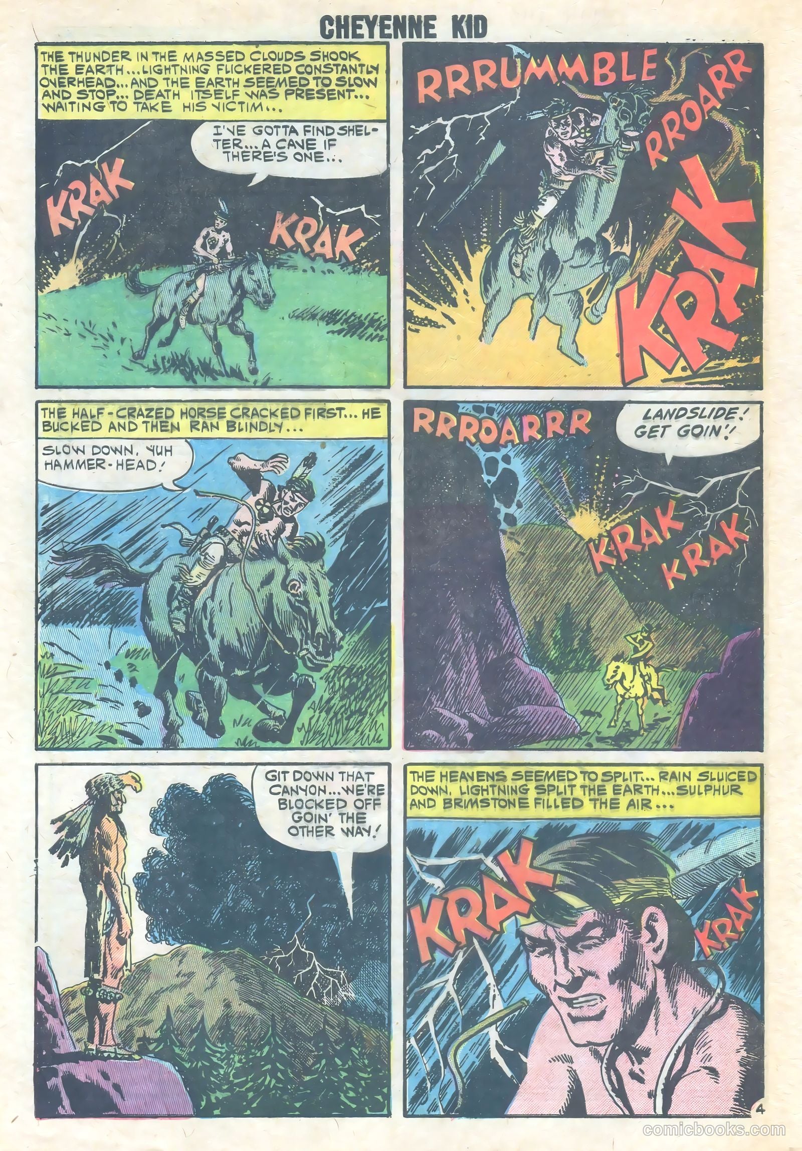 Cheyenne Kid #25 (1960) — page 32 of 36