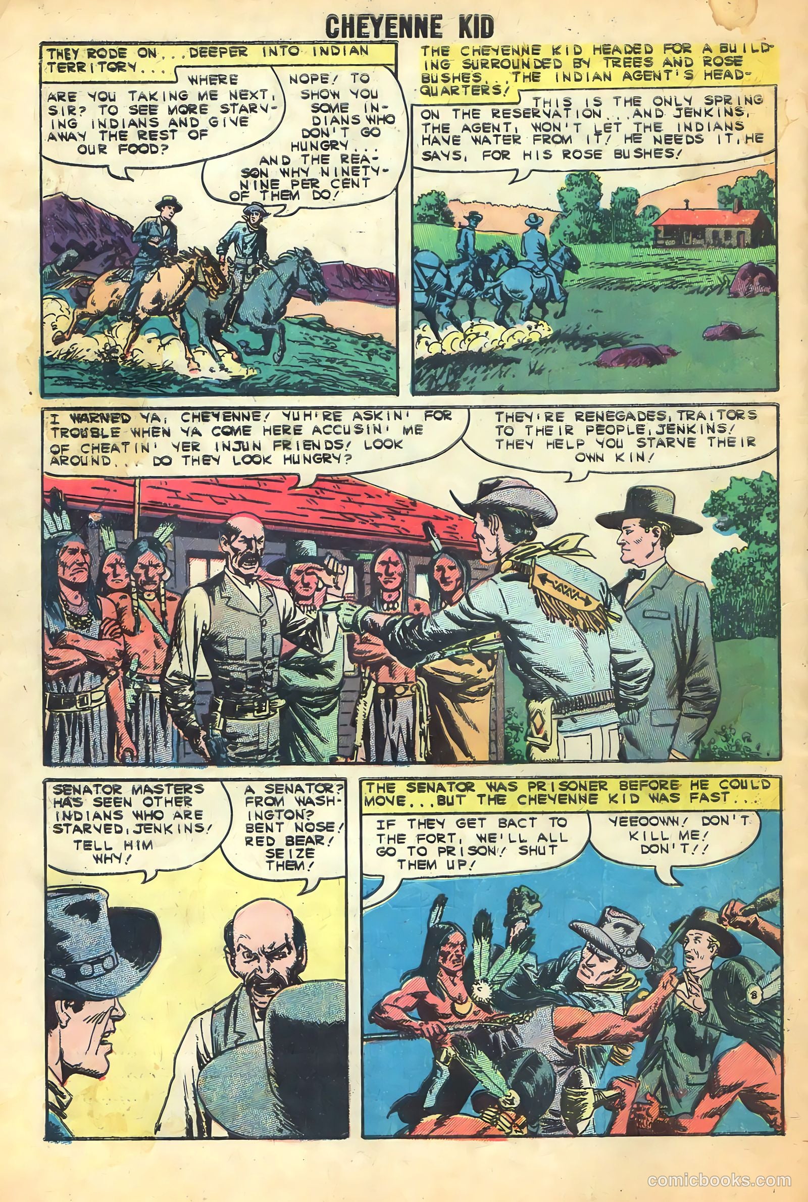 Cheyenne Kid #26 (1960) — page 32 of 36