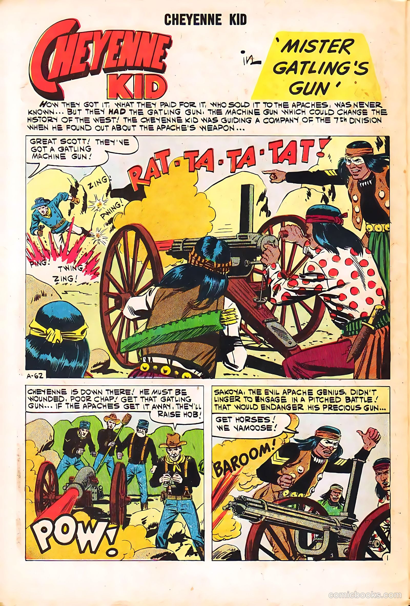 Cheyenne Kid #29 (1961) — page 28 of 36