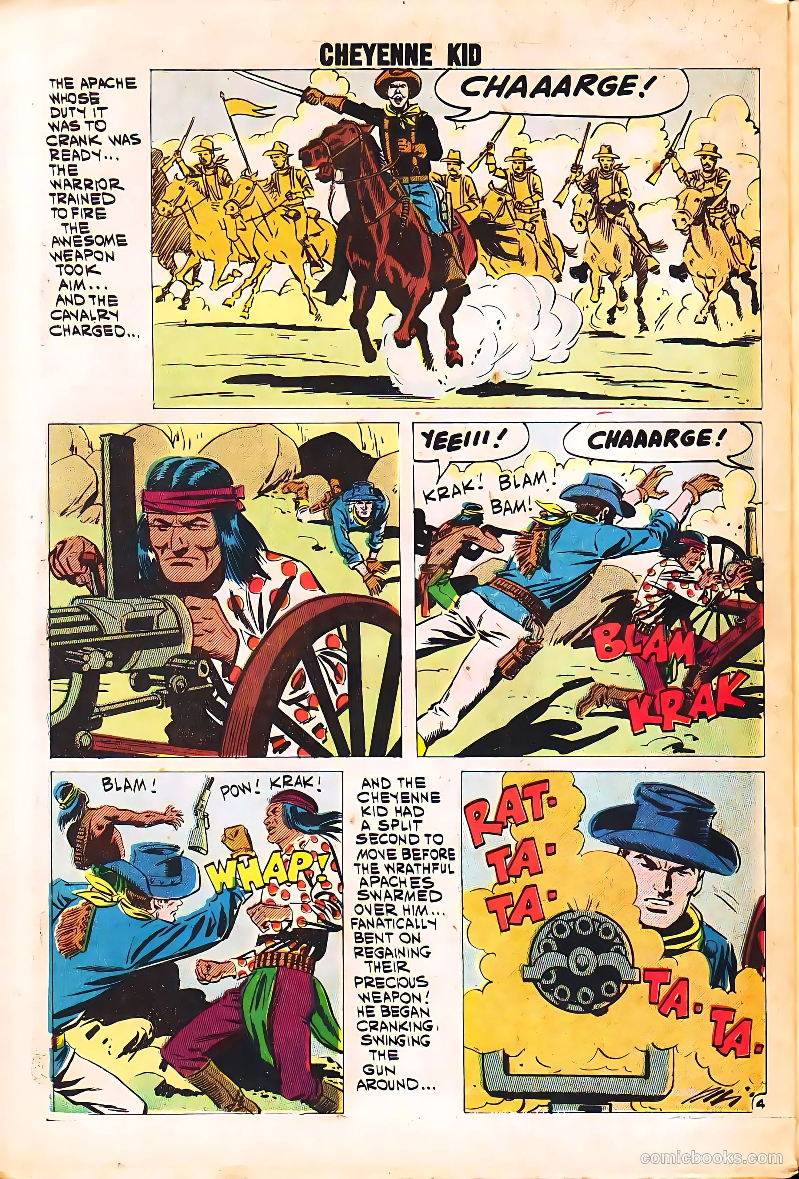 Cheyenne Kid #29 (1961) — page 32 of 36
