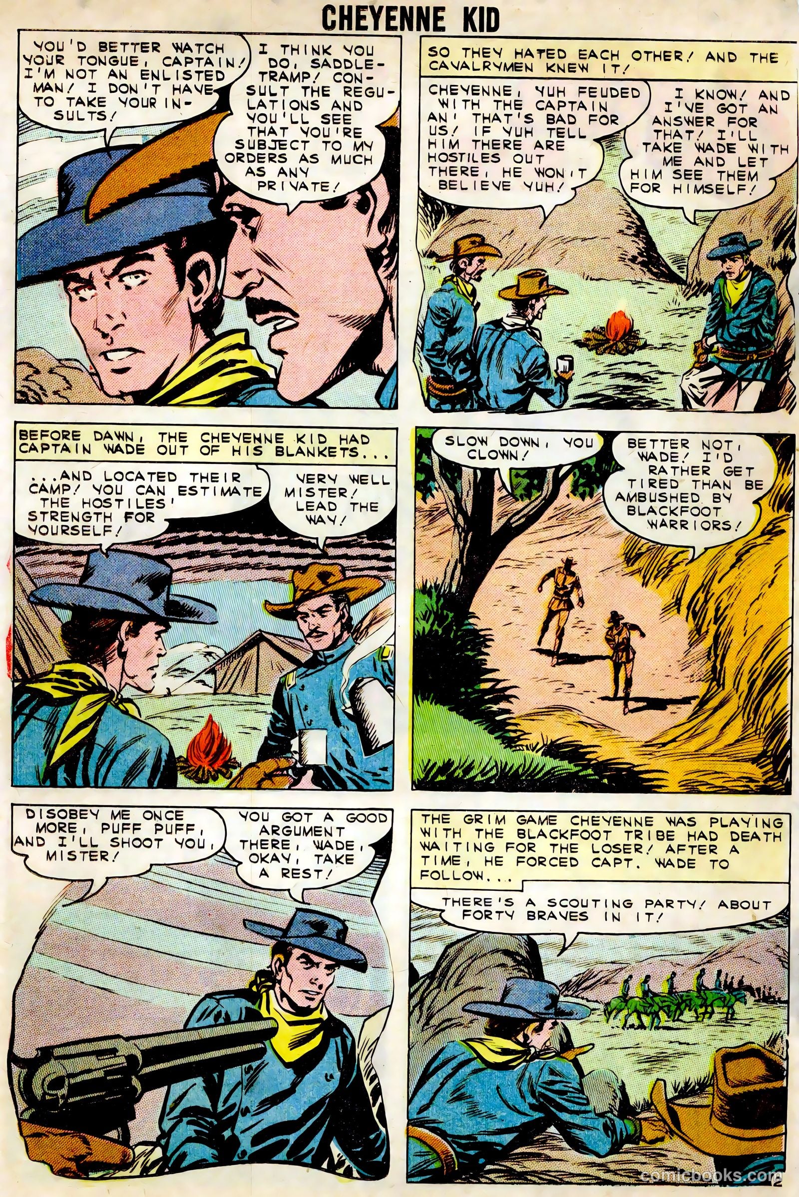 Cheyenne Kid #30 (1961) — page 20 of 36