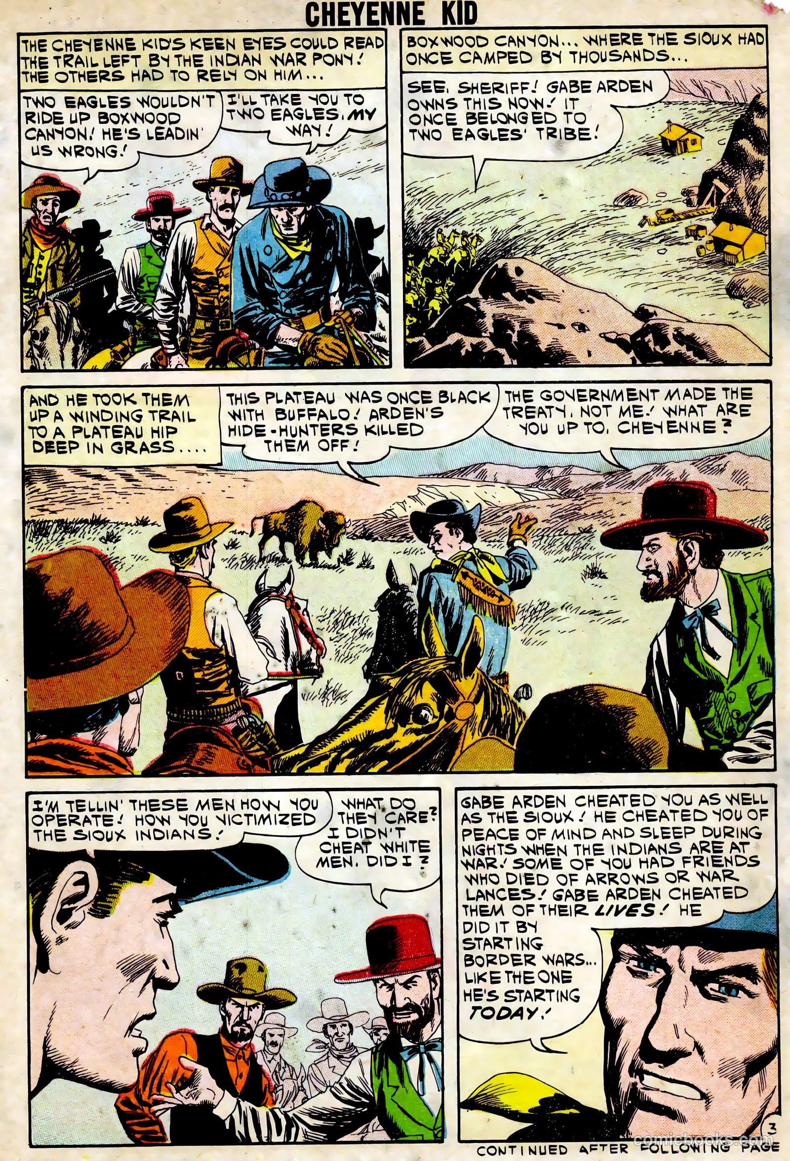 Cheyenne Kid #30 (1961) — page 30 of 36