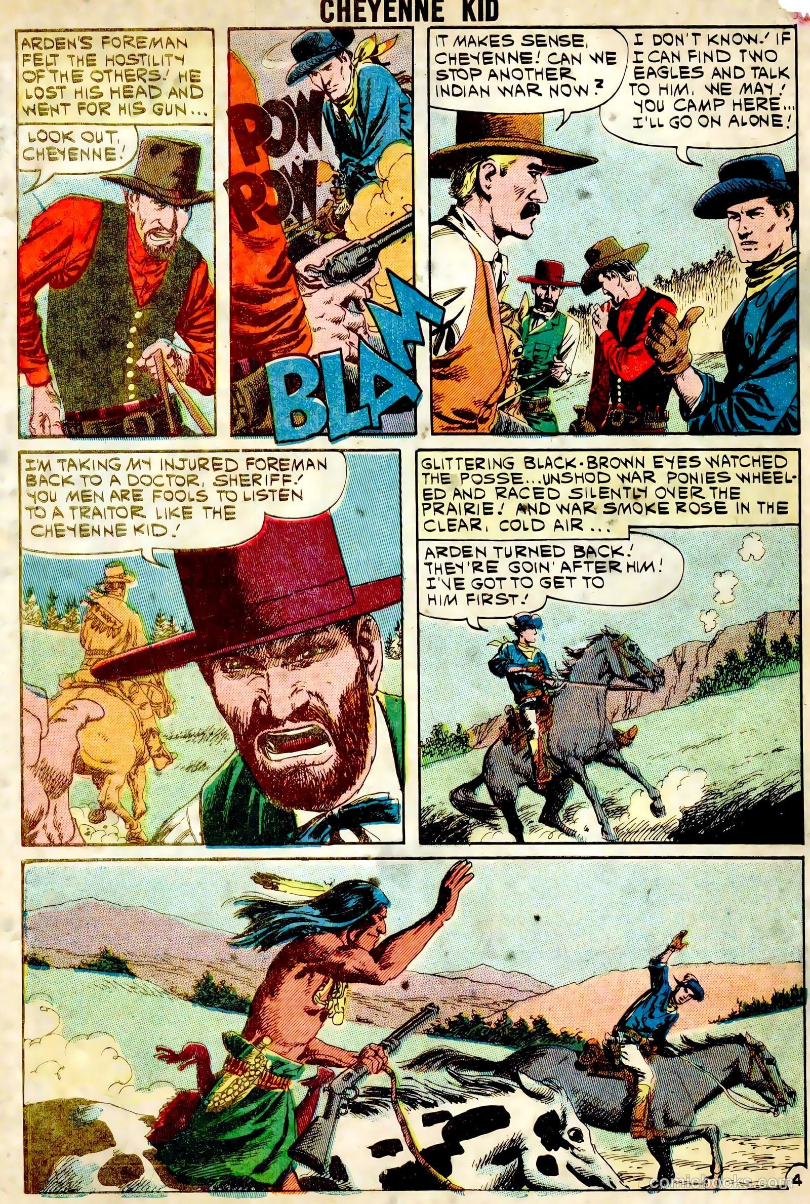Cheyenne Kid #30 (1961) — page 32 of 36