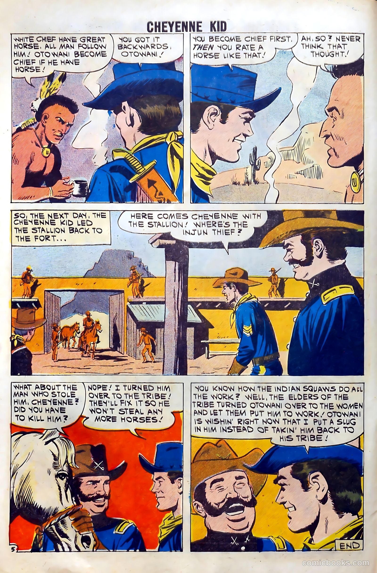 Cheyenne Kid #31 (1961) — page 8 of 36