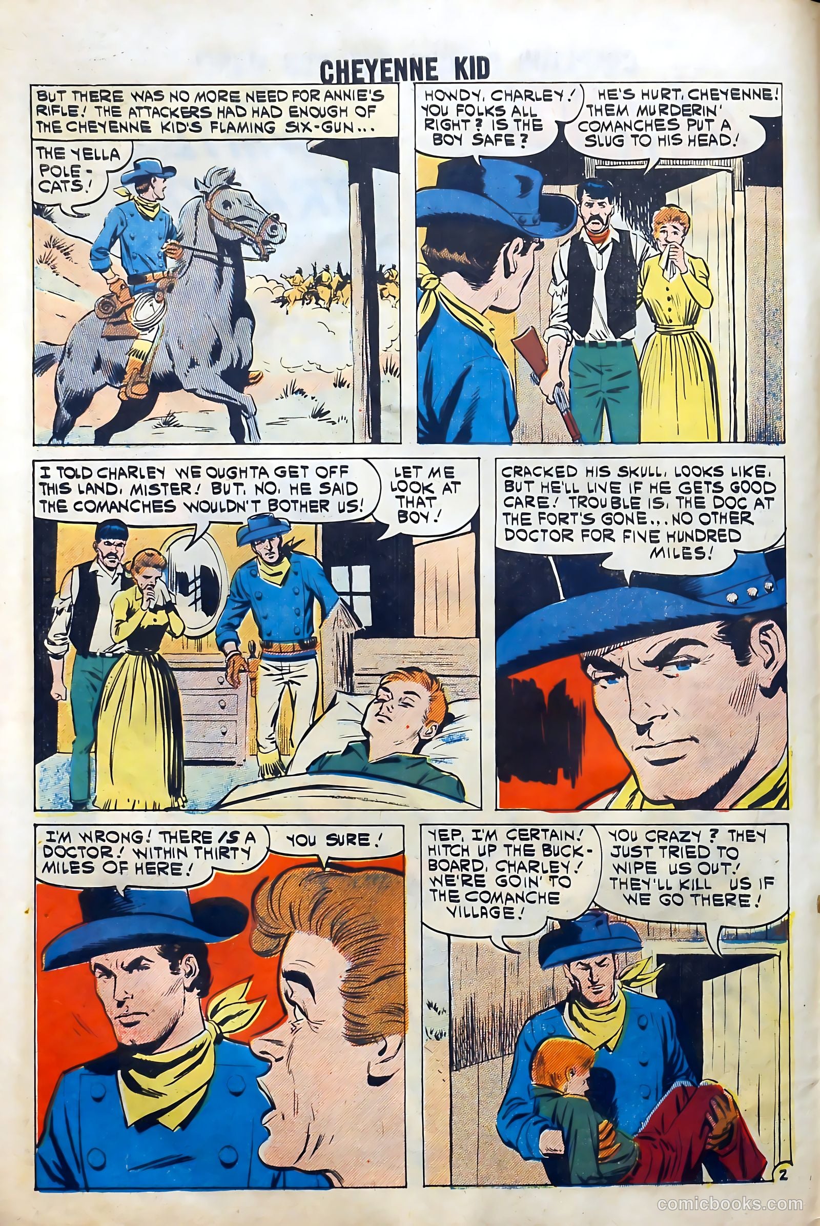 Cheyenne Kid #31 (1961) — page 10 of 36