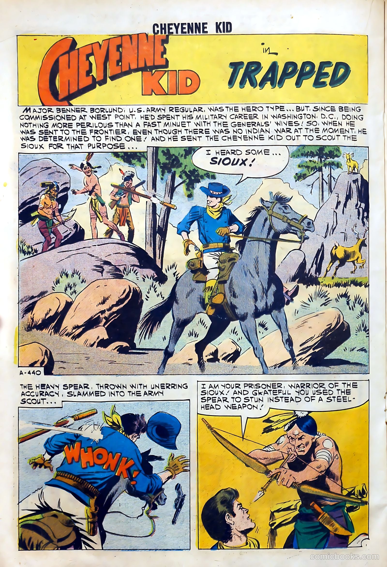 Cheyenne Kid #31 (1961) — page 20 of 36