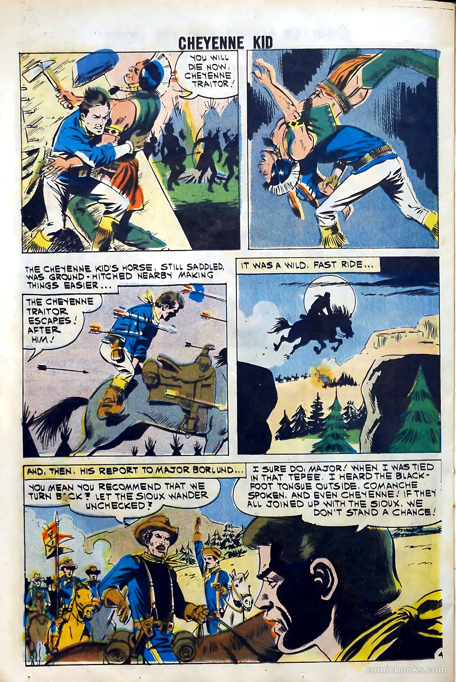Cheyenne Kid #31 (1961) — page 24 of 36
