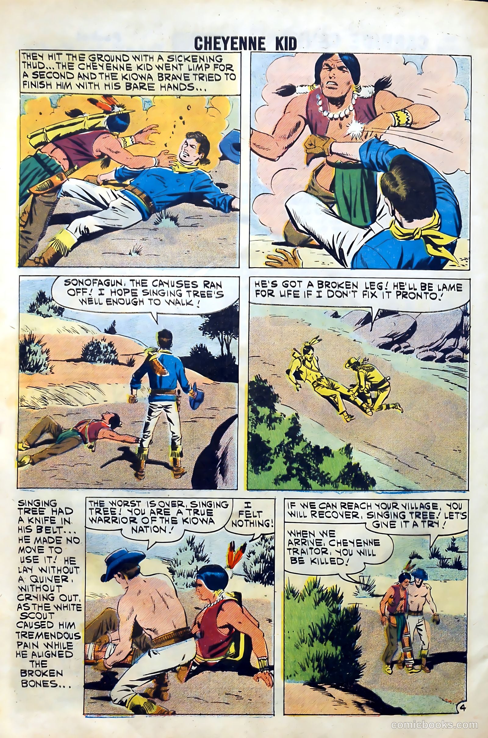 Cheyenne Kid #31 (1961) — page 32 of 36