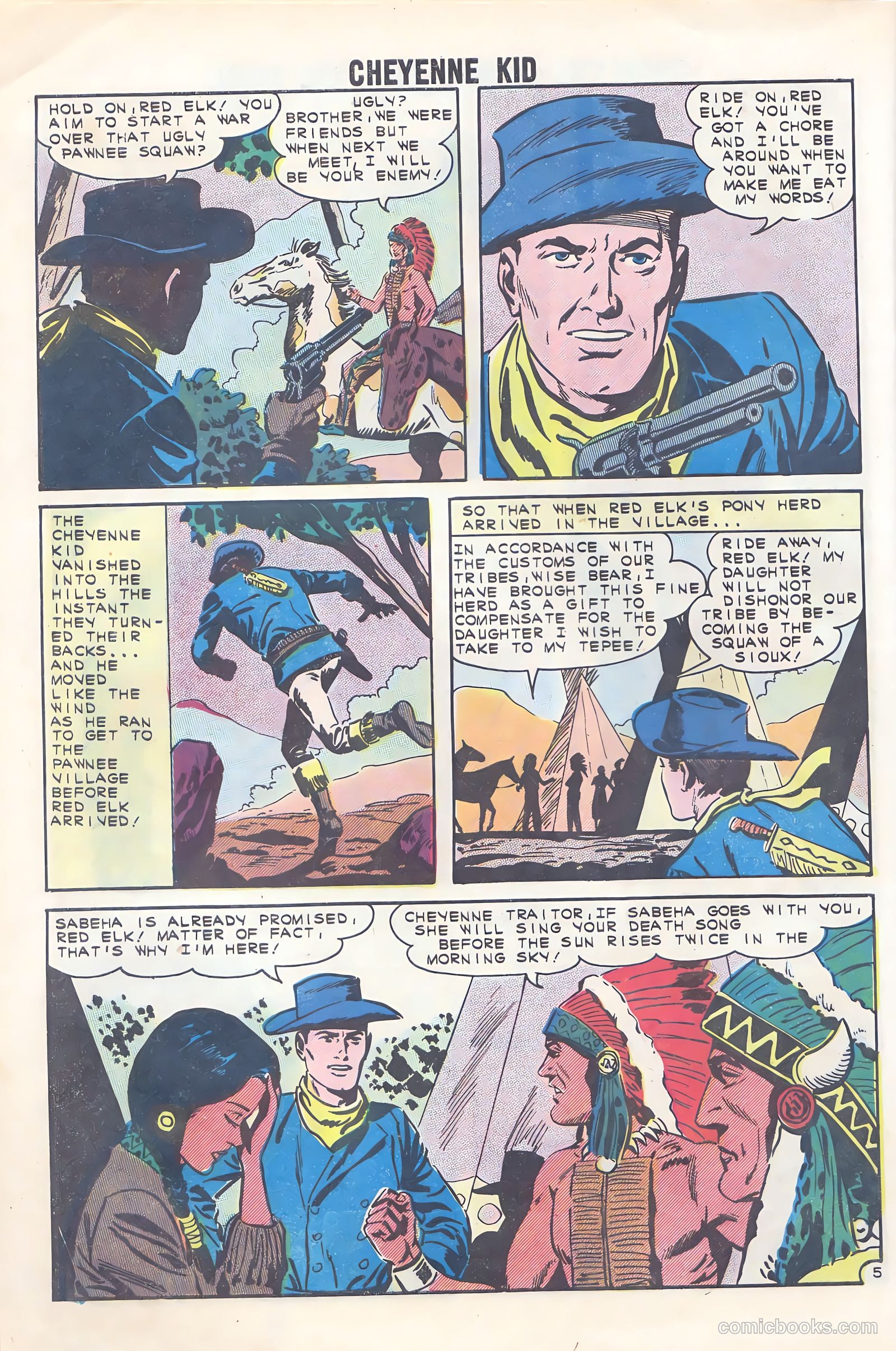 Cheyenne Kid #33 (1962) — page 8 of 36